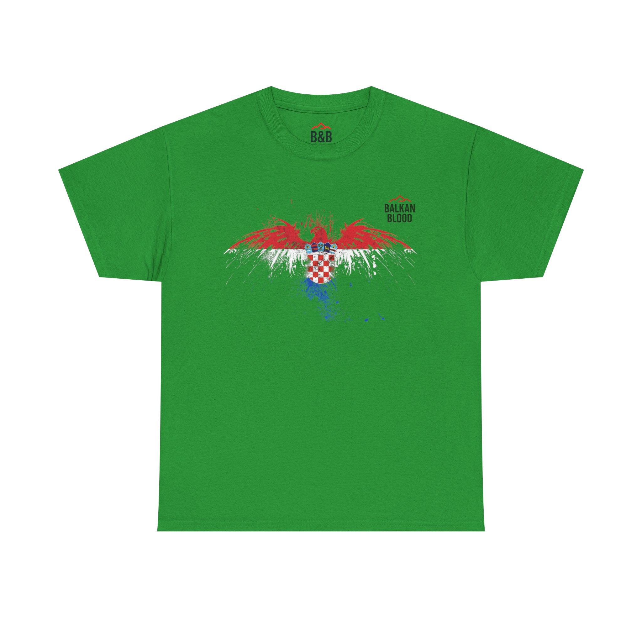 Croatia/Zagreb Unisex Heavy Cotton Tee