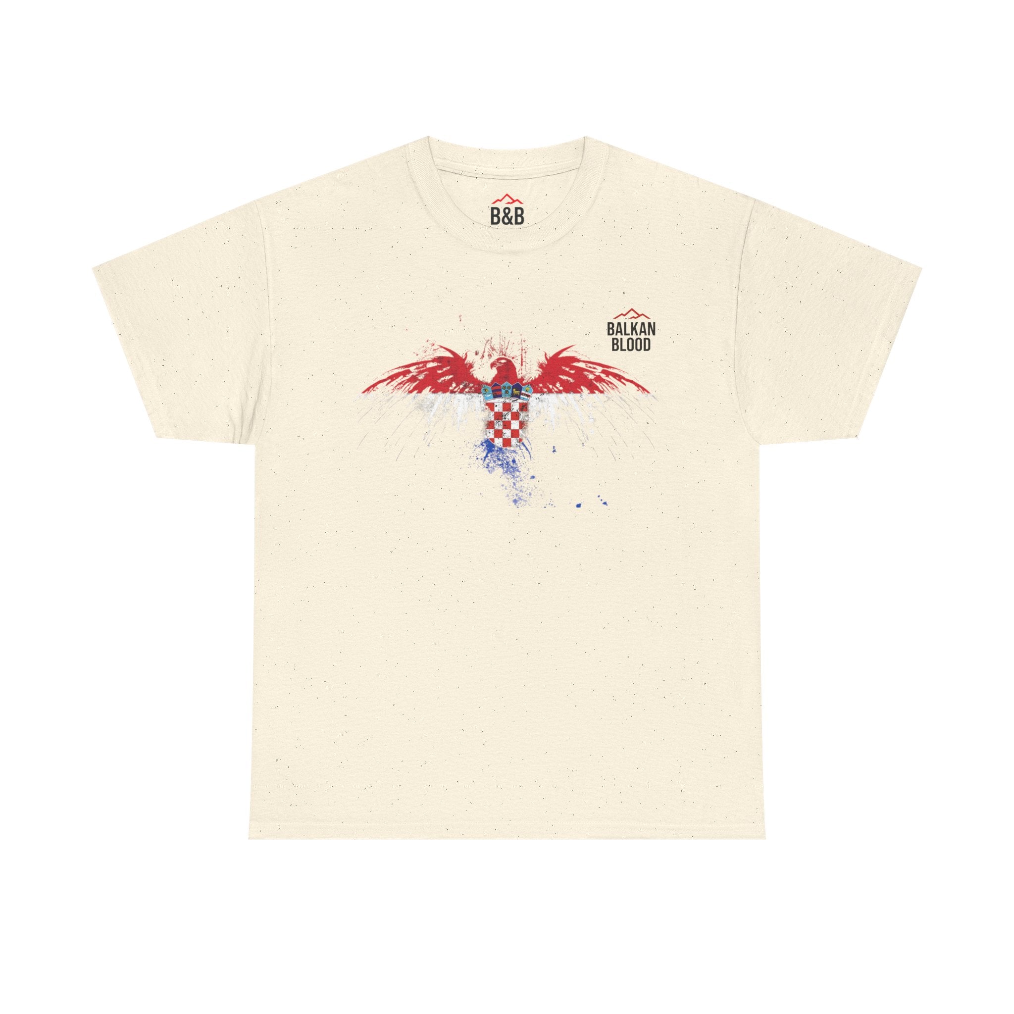 Croatia/Zagreb Unisex Heavy Cotton Tee