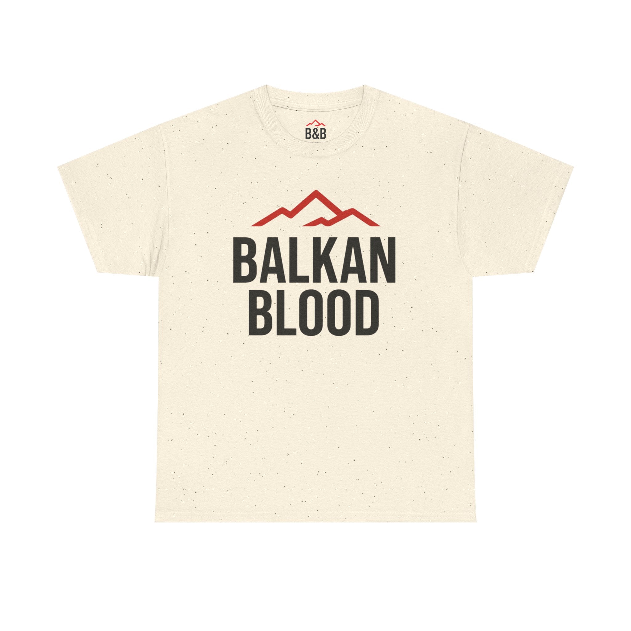 Balkan Blood Unisex Heavy Cotton Tee | Heritage Shirt, Travel Tee, Gift for Balkan Lovers, Cultural Pride, Casual Wear