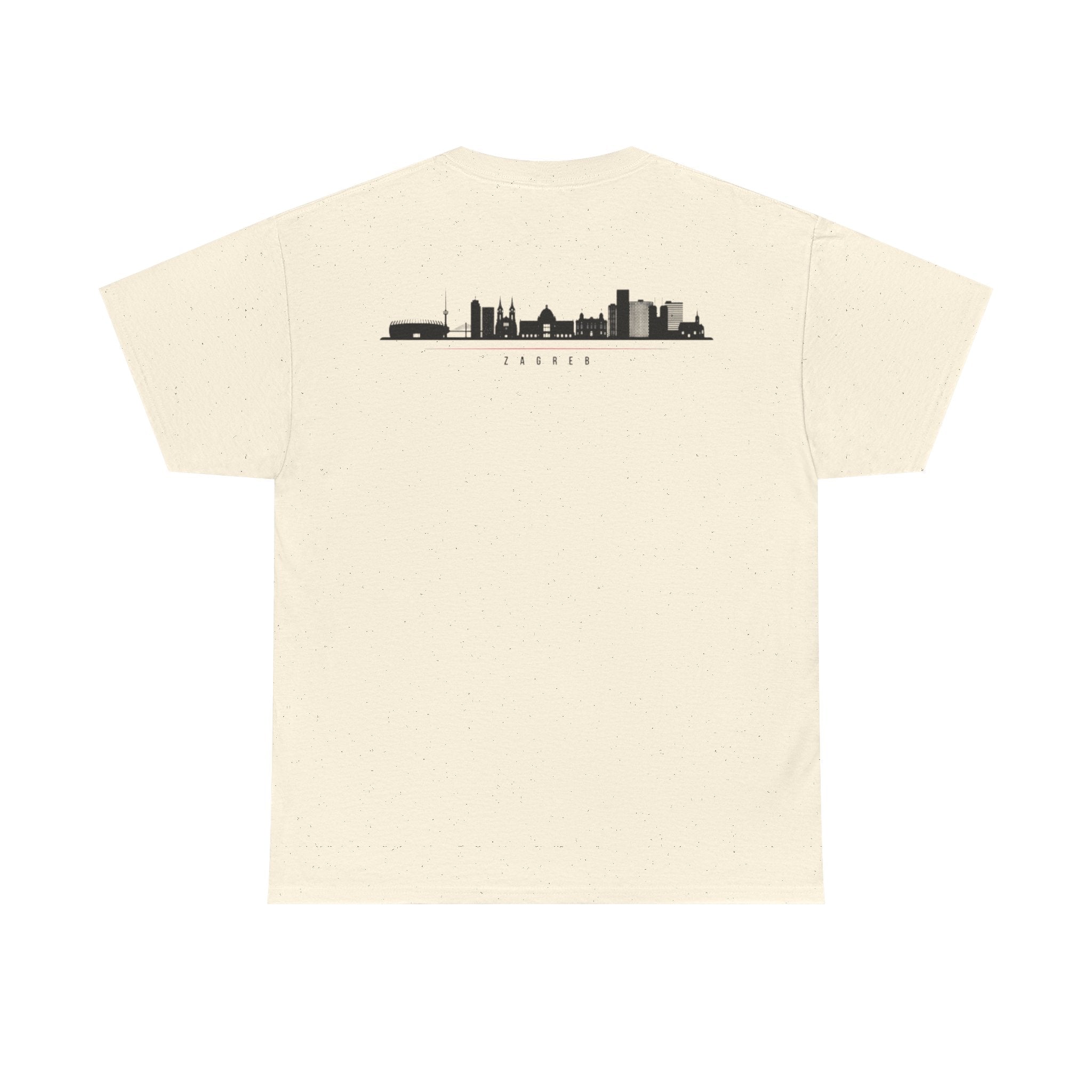 Croatia/Zagreb Unisex Heavy Cotton Tee