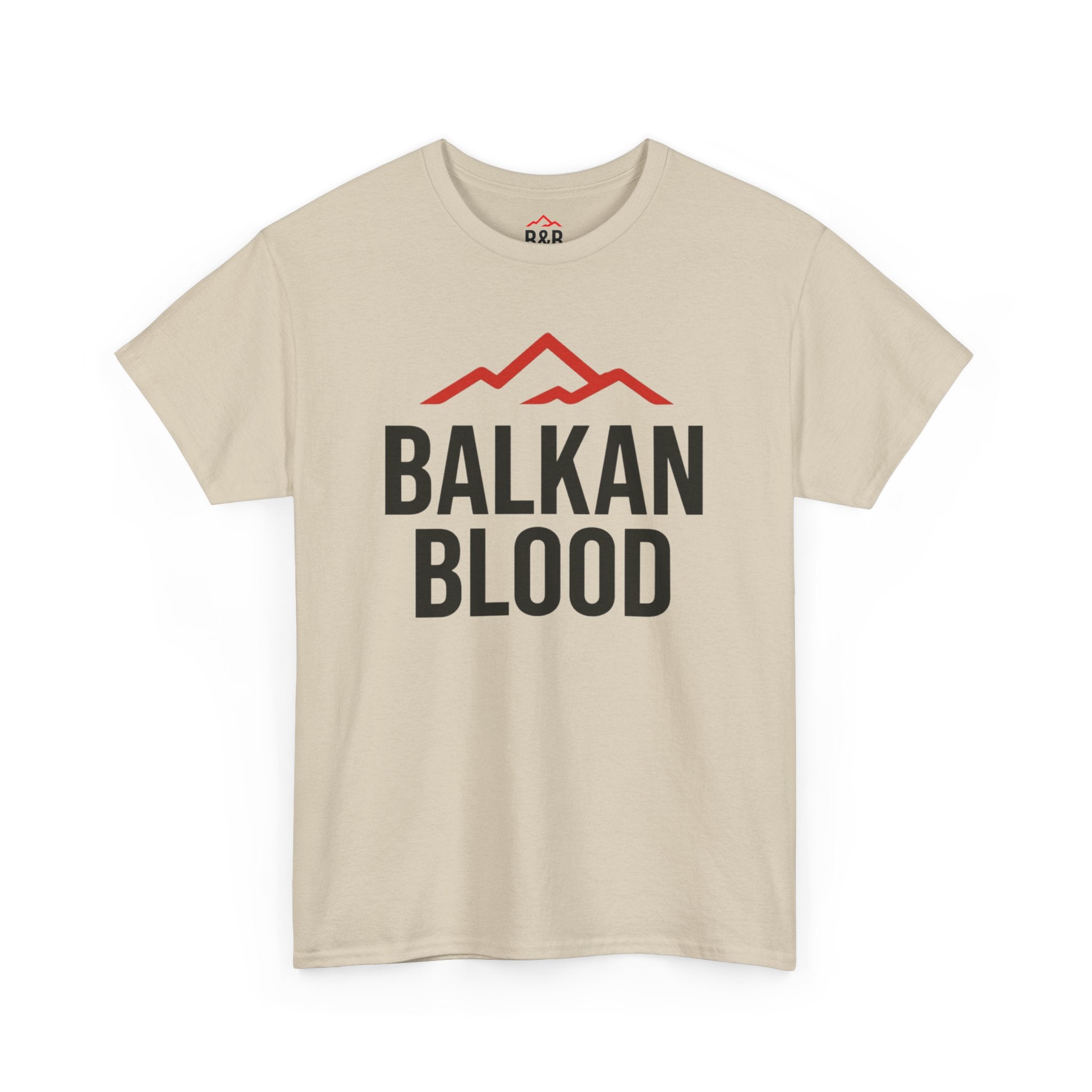 Balkan Blood Unisex Heavy Cotton Tee | Heritage Shirt, Travel Tee, Gift for Balkan Lovers, Cultural Pride, Casual Wear