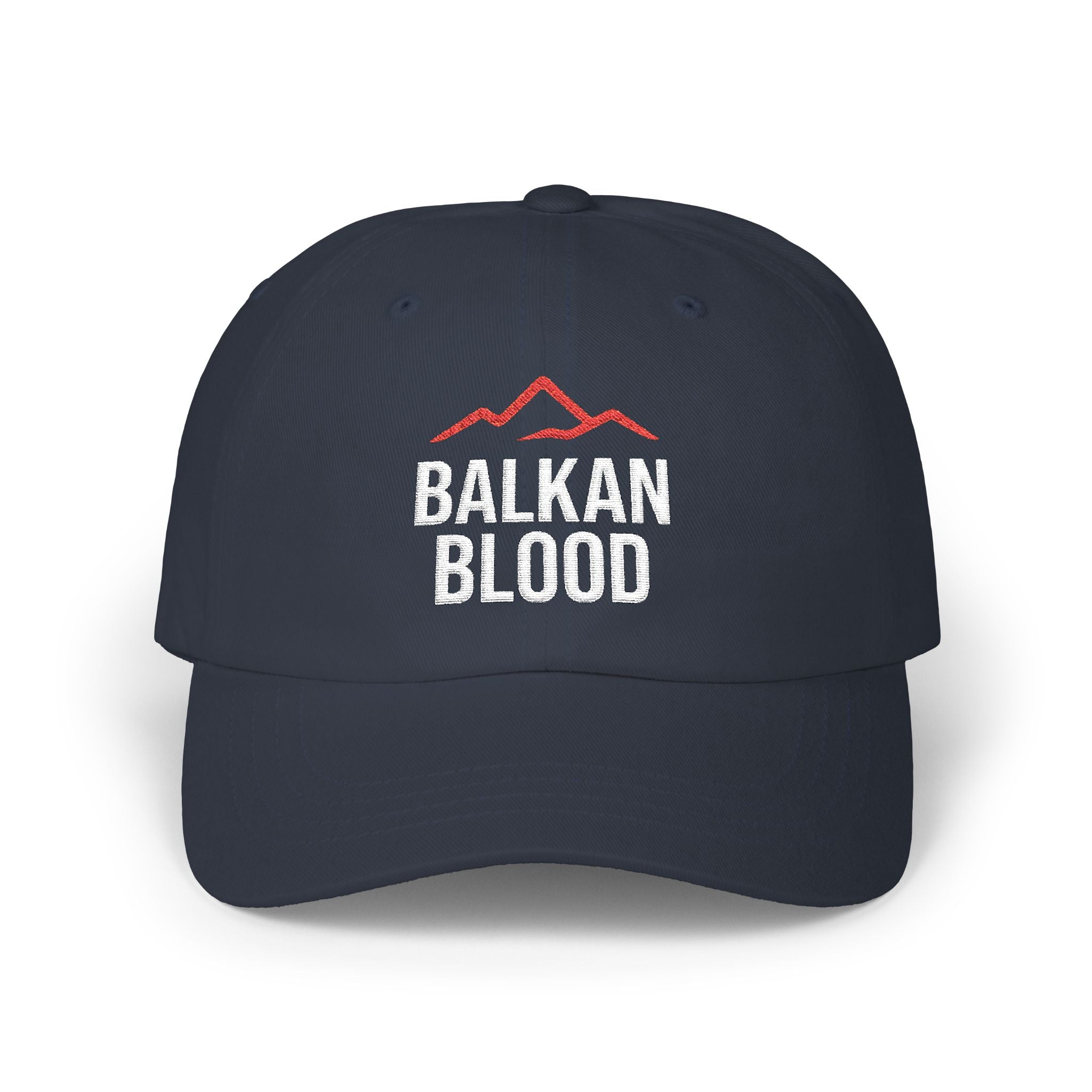 Balkan Blood Classic Dad Cap, Casual Summer Hat, Gift for Outdoorsy Dads, Hiking Accessories, Stylish Baseball Cap
