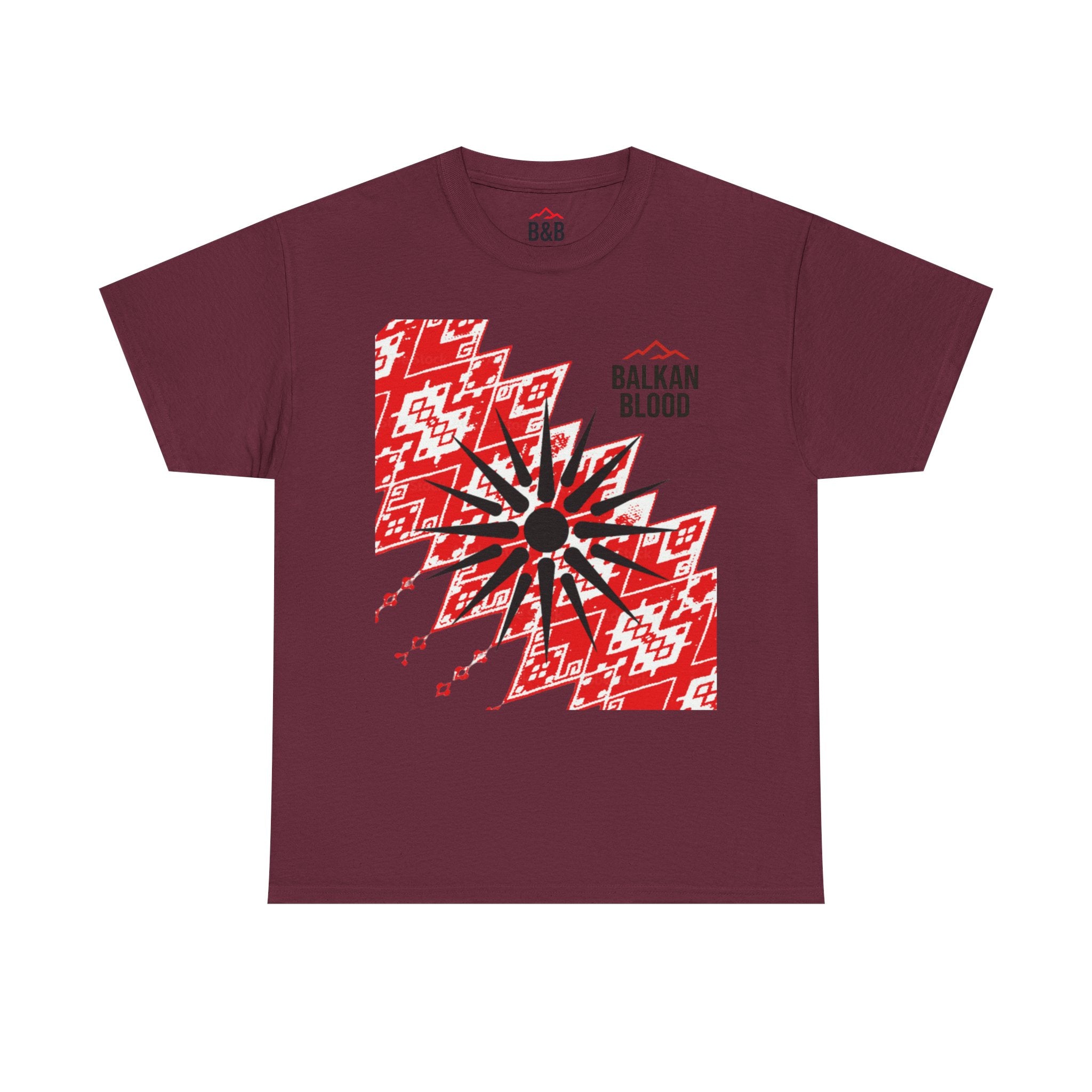 Macedonian Balkan Blood Unisex Heavy Cotton Tee
