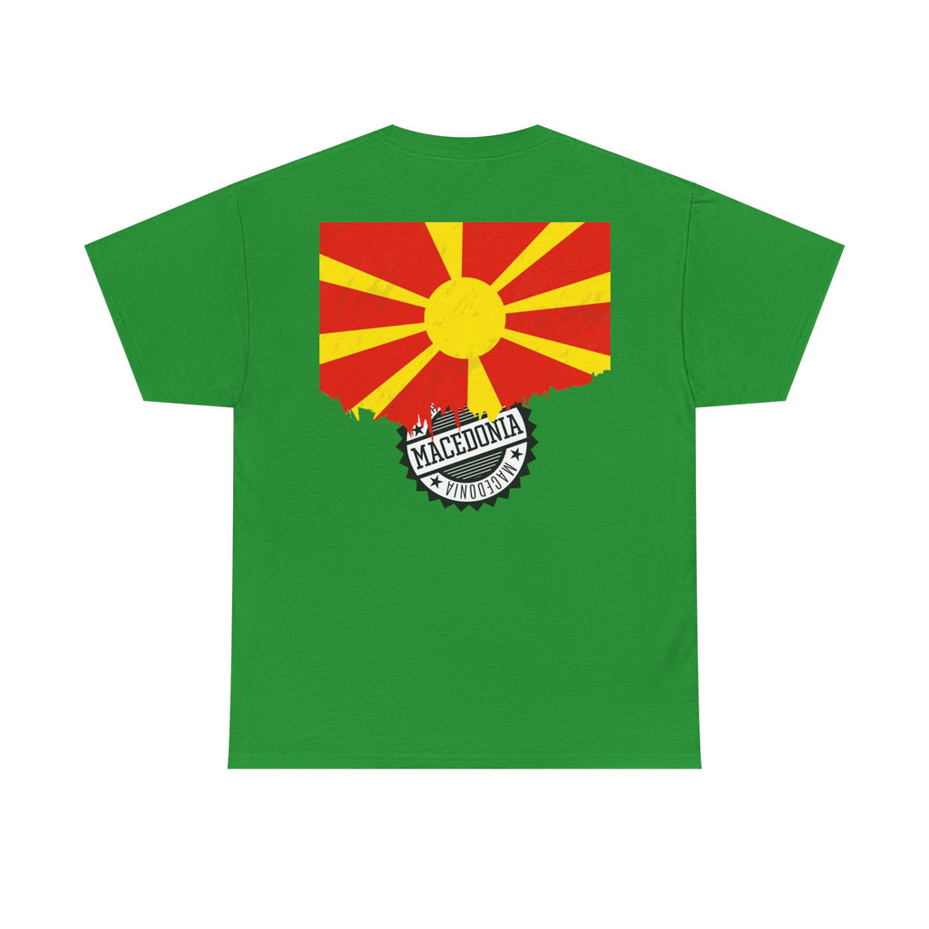 Macedonian Balkan Blood Unisex Heavy Cotton Tee