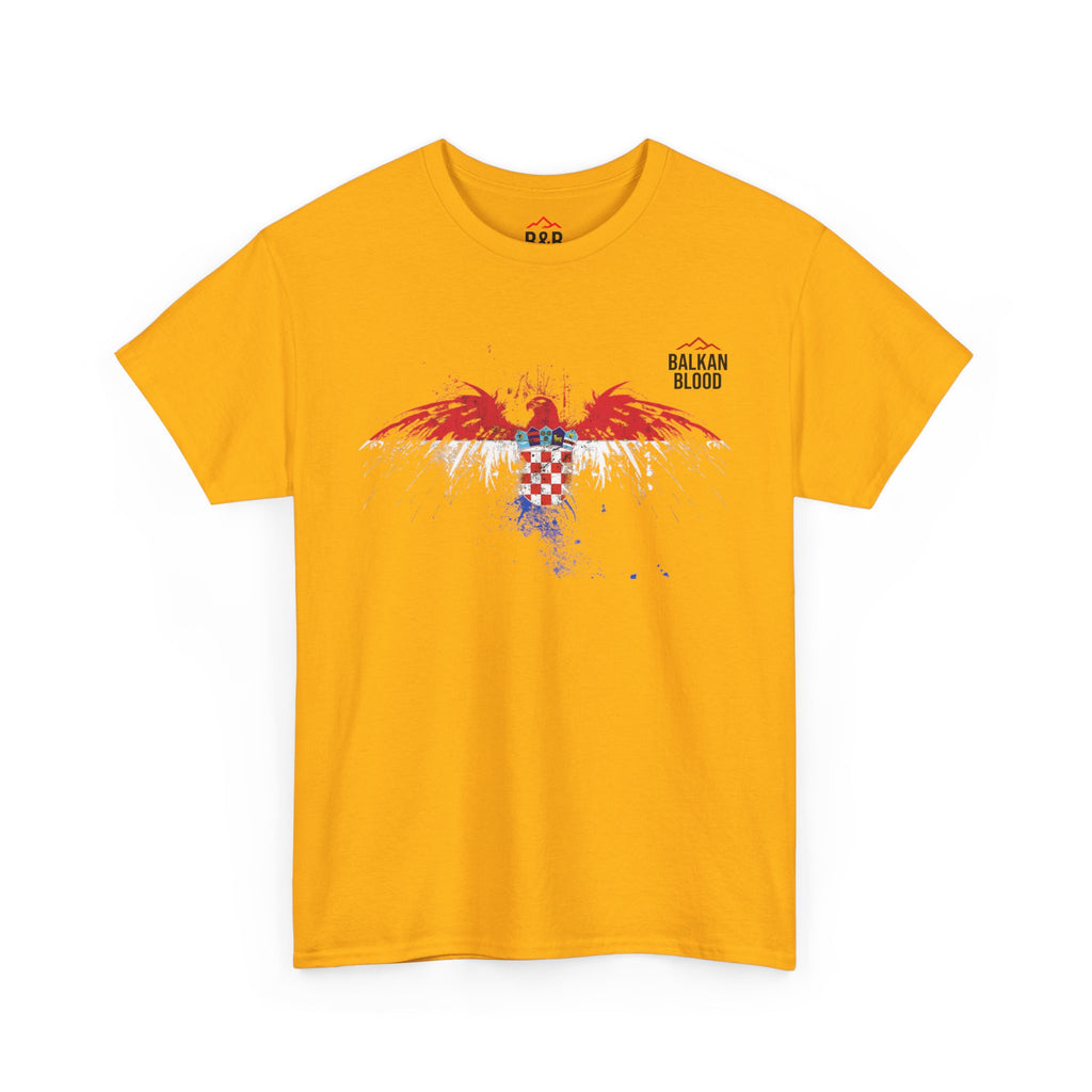 Croatia/Zagreb Unisex Heavy Cotton Tee