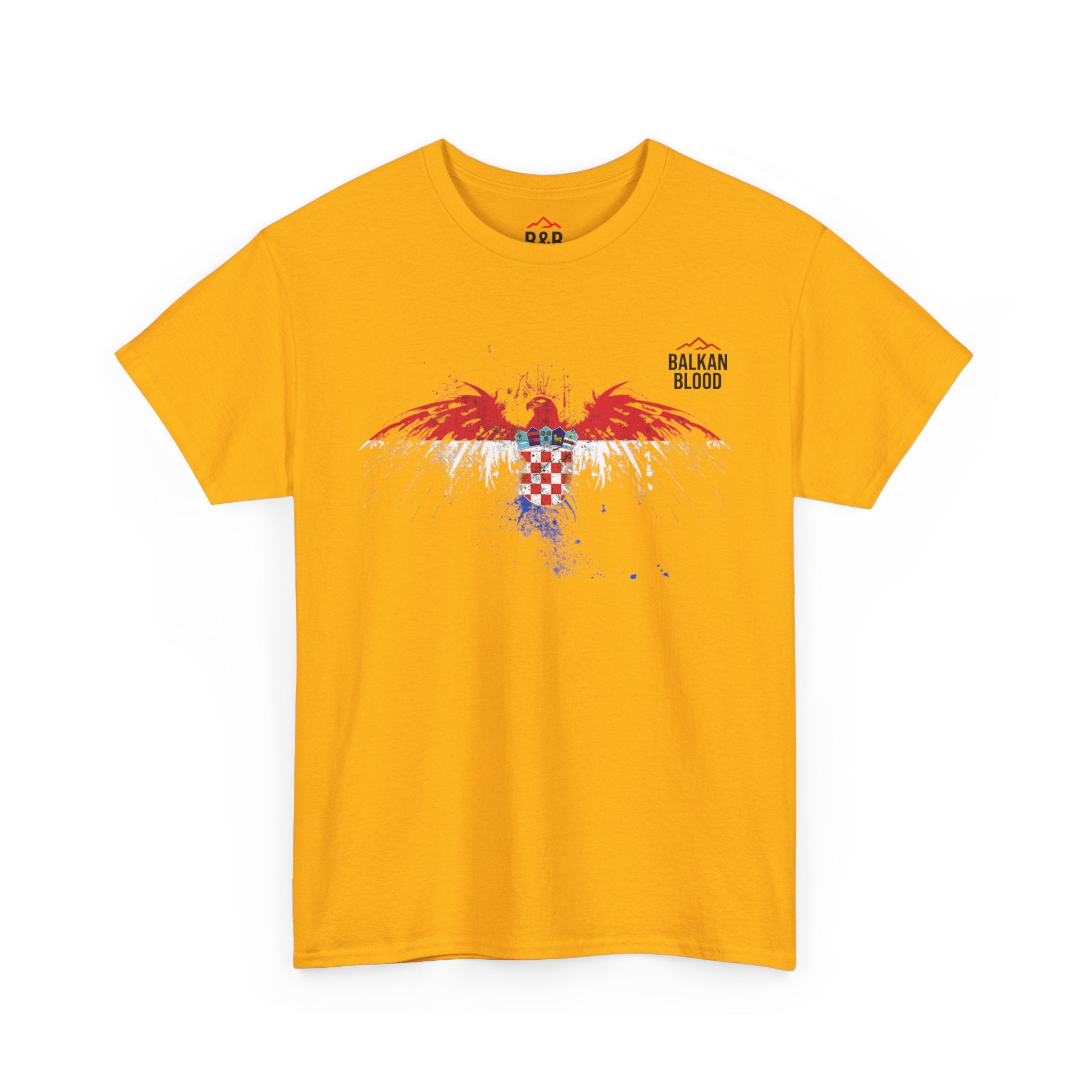 Croatia/Zagreb Unisex Heavy Cotton Tee