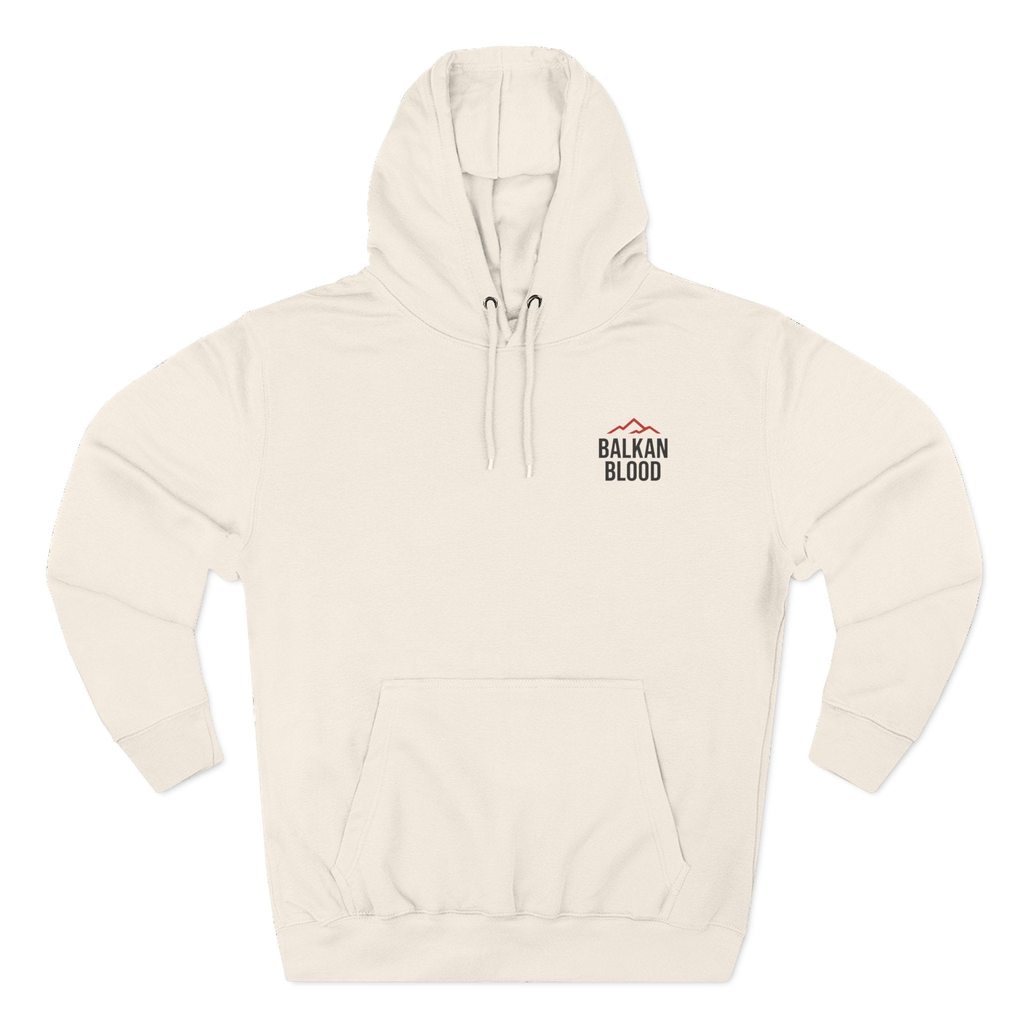 Balkan Blood Hoodie - Cozy Fleece Sweatshirt for Outdoor Adventures, Gifts for Nature Lovers, Hiking, Travel, Casual Wear