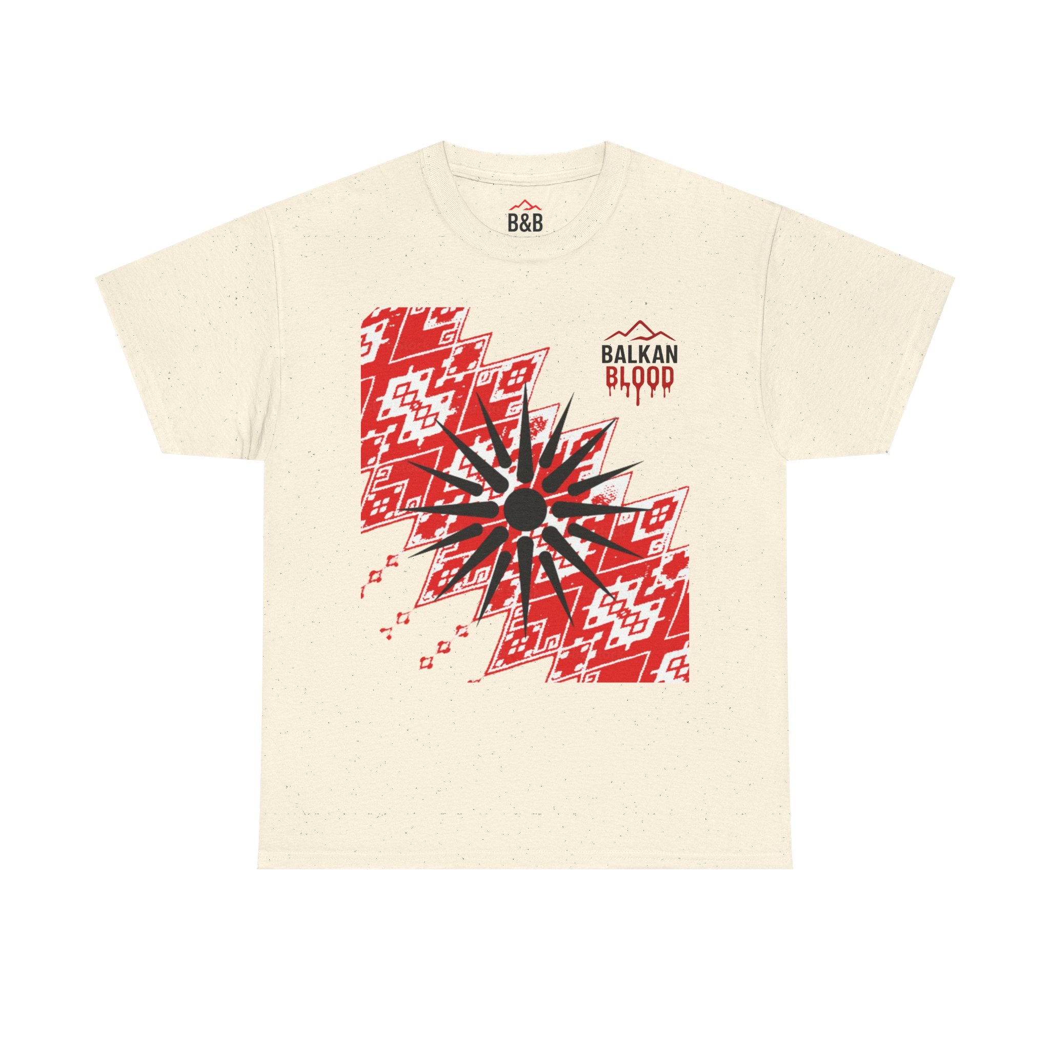 Macedonian Balkan Blood Unisex Heavy Cotton Tee