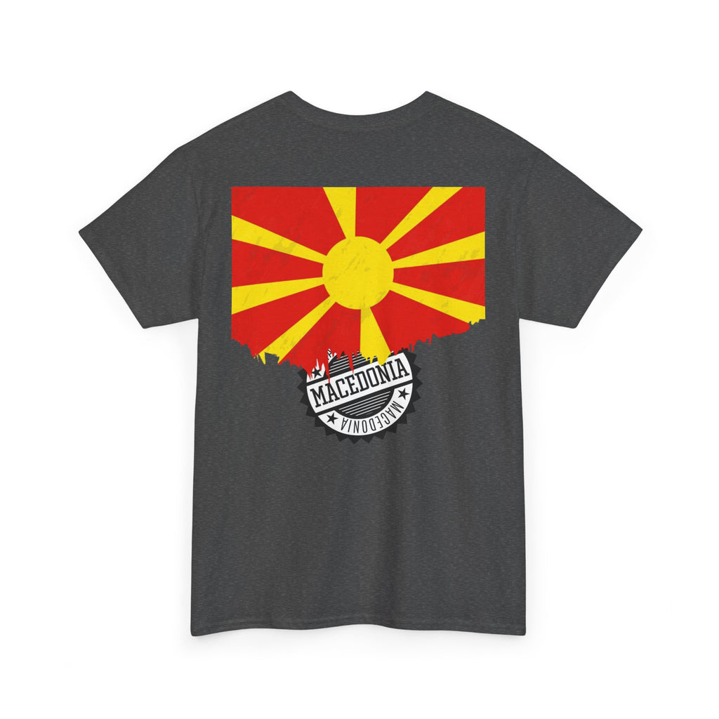 Macedonian Balkan Blood Unisex Heavy Cotton Tee