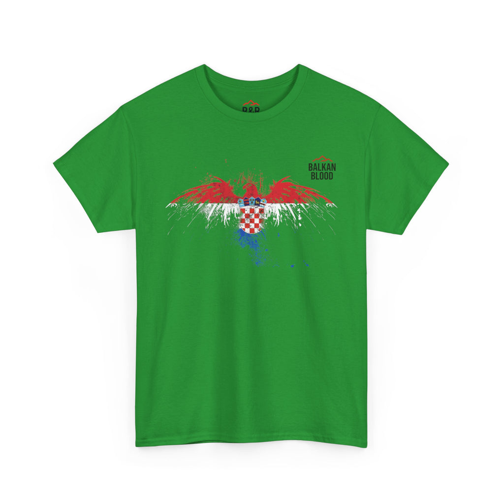 Croatia/Zagreb Unisex Heavy Cotton Tee