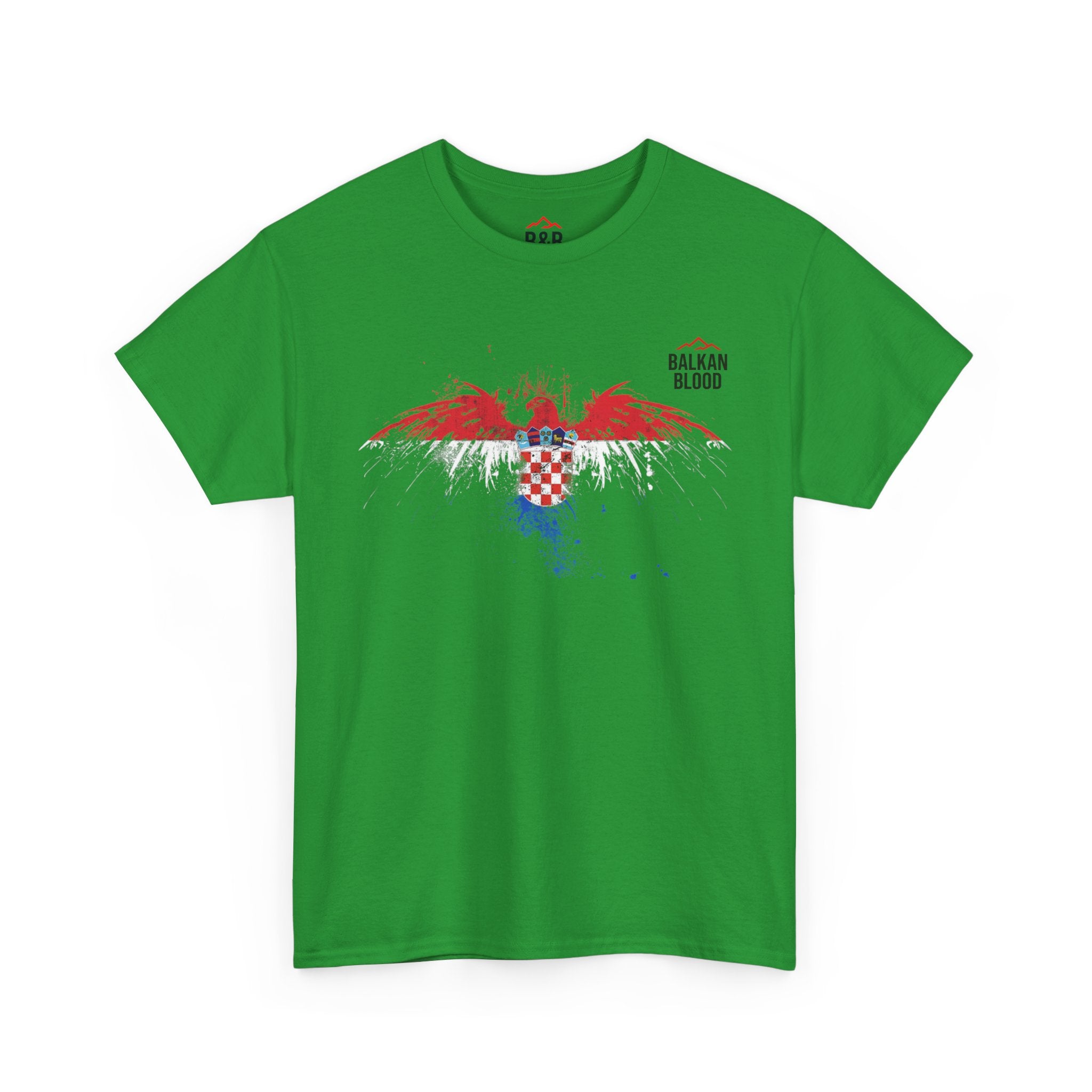 Croatia/Zagreb Unisex Heavy Cotton Tee