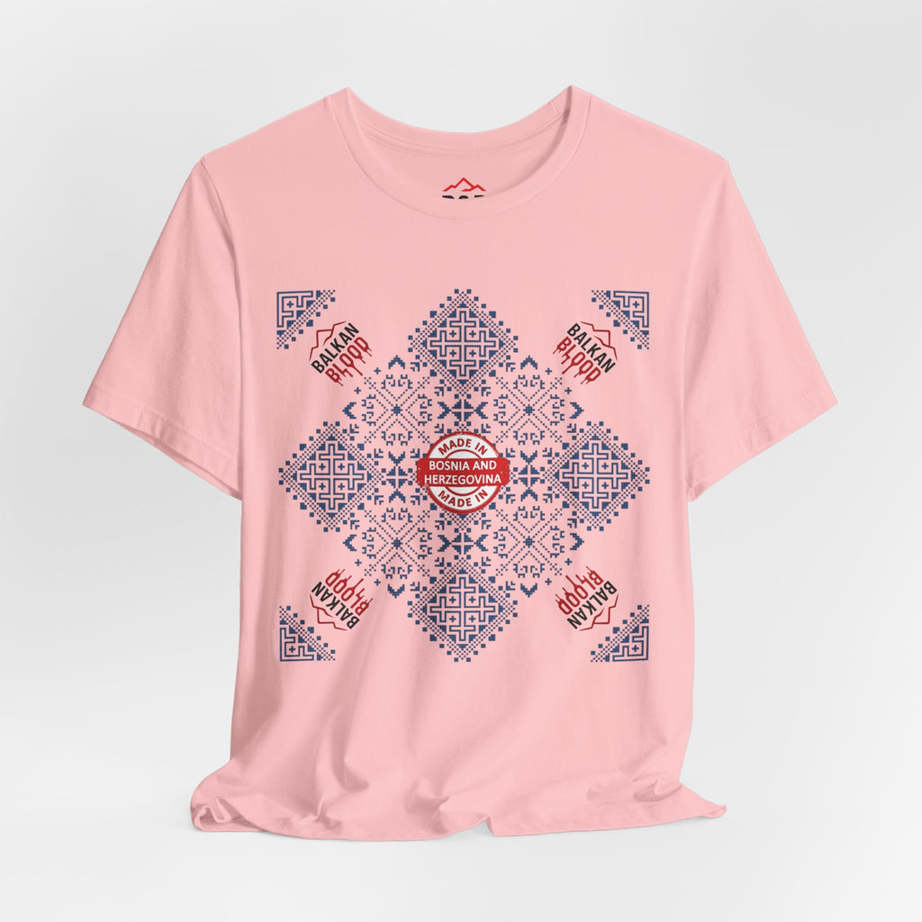 Bosnia Heritage Unisex Tee, Cultural Pride,