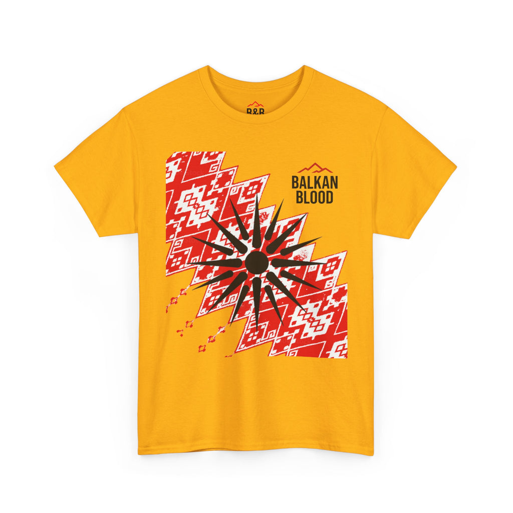 Macedonian Balkan Blood Unisex Heavy Cotton Tee