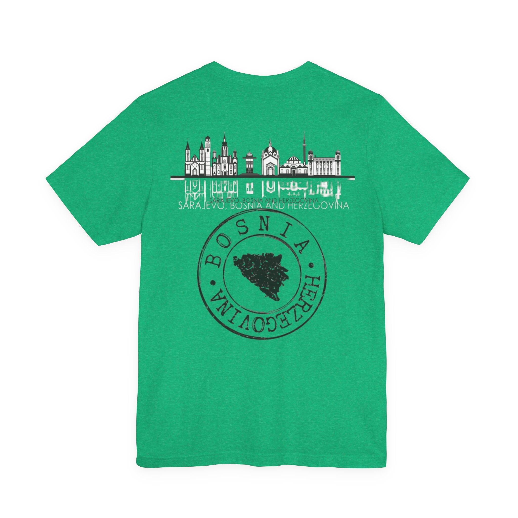 Bosnia Heritage Unisex Tee, Travel Shirt, Cultural Pride, Souvenir T-Shirt, Gift for Travelers, Adventure Apparel