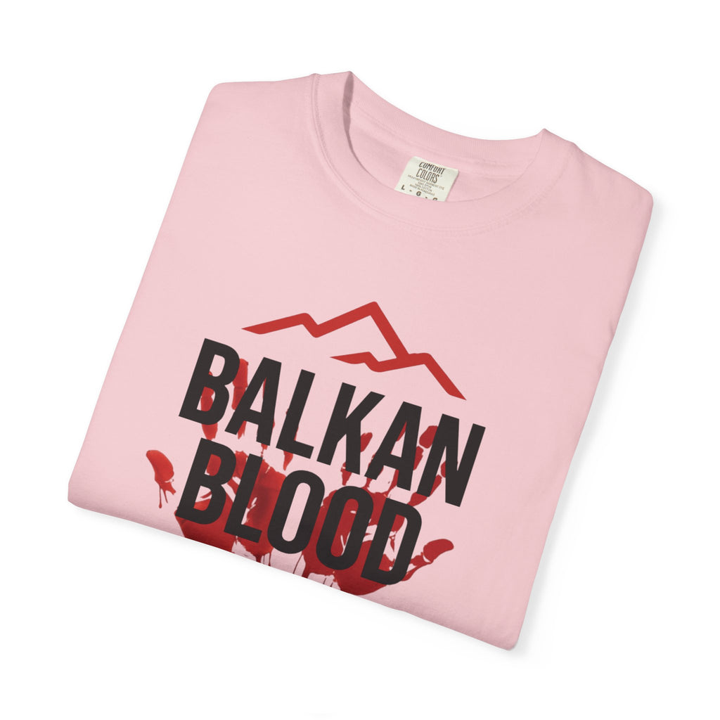 Balkan Blood Graphic T-Shirt, Unisex Streetwear, Fashion Statement Tee, Edgy Gift for Music Lovers, Halloween Apparel