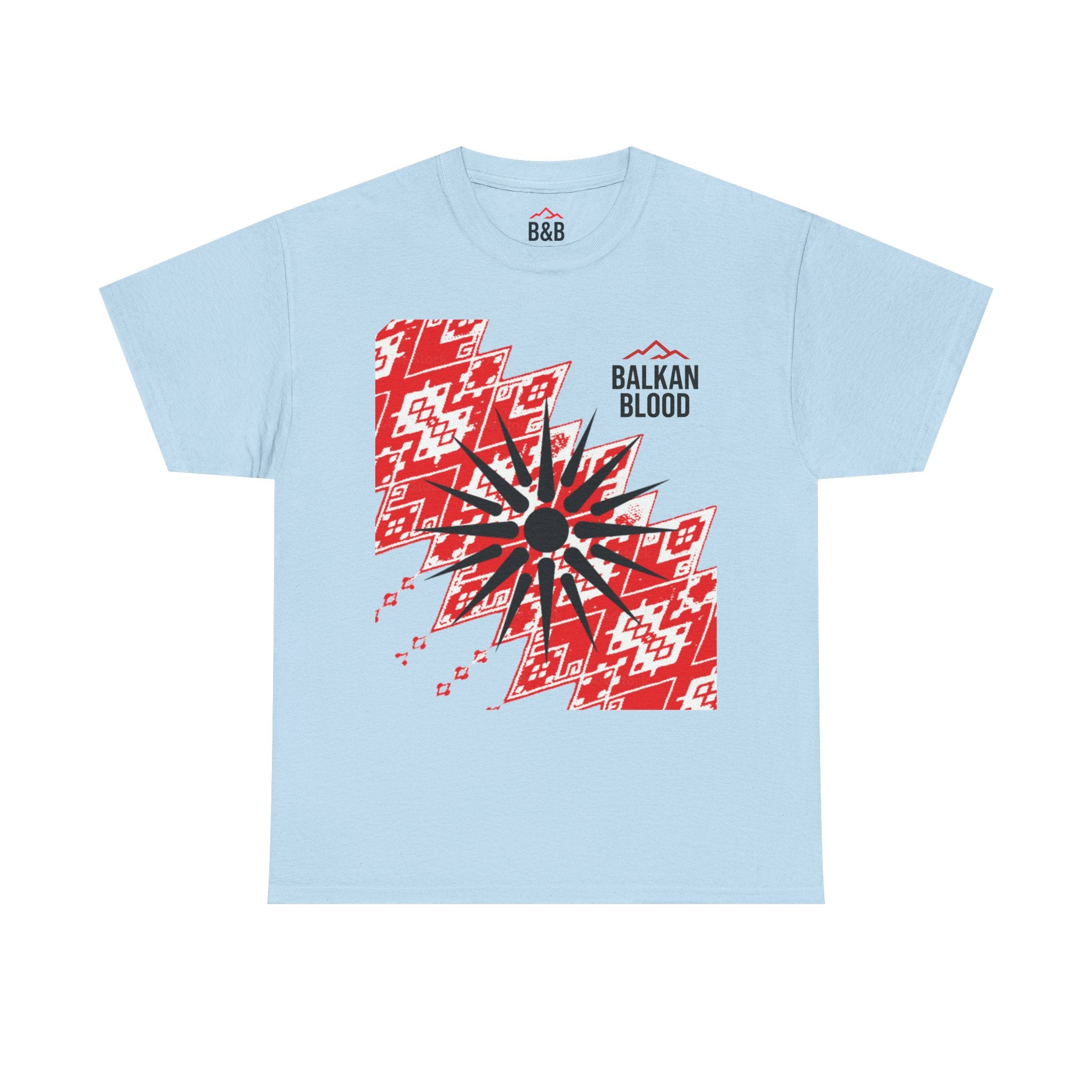 Macedonian Balkan Blood Unisex Heavy Cotton Tee