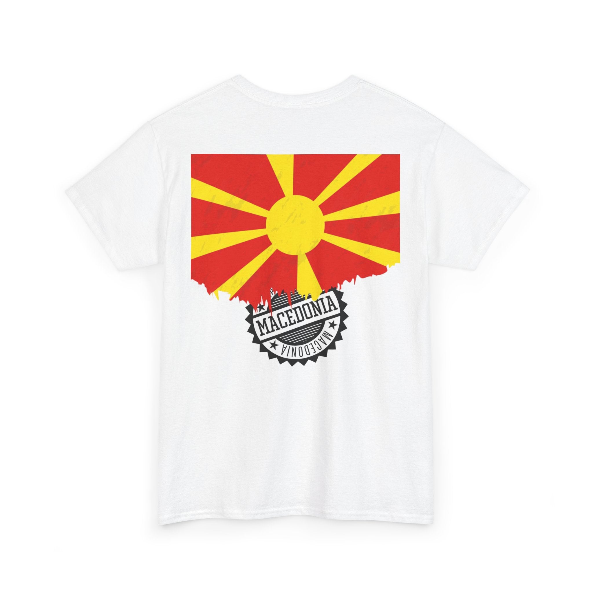 Macedonian Balkan Blood Unisex Heavy Cotton Tee