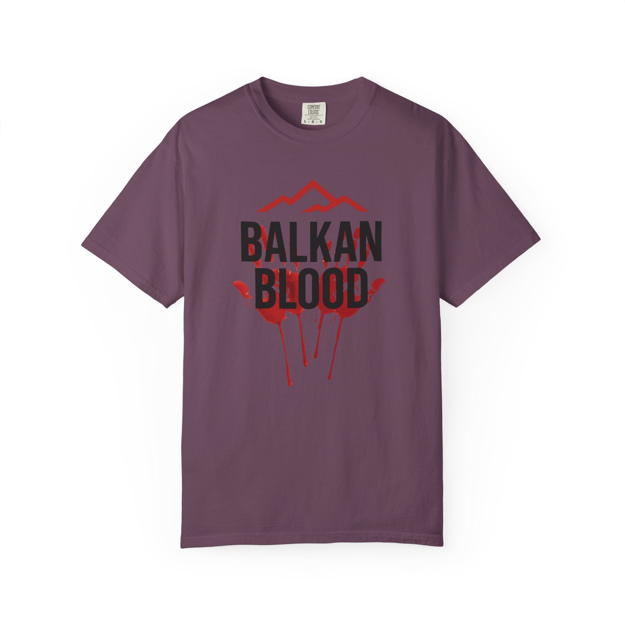 Balkan Blood Graphic T-Shirt, Unisex Streetwear, Fashion Statement Tee, Edgy Gift for Music Lovers, Halloween Apparel