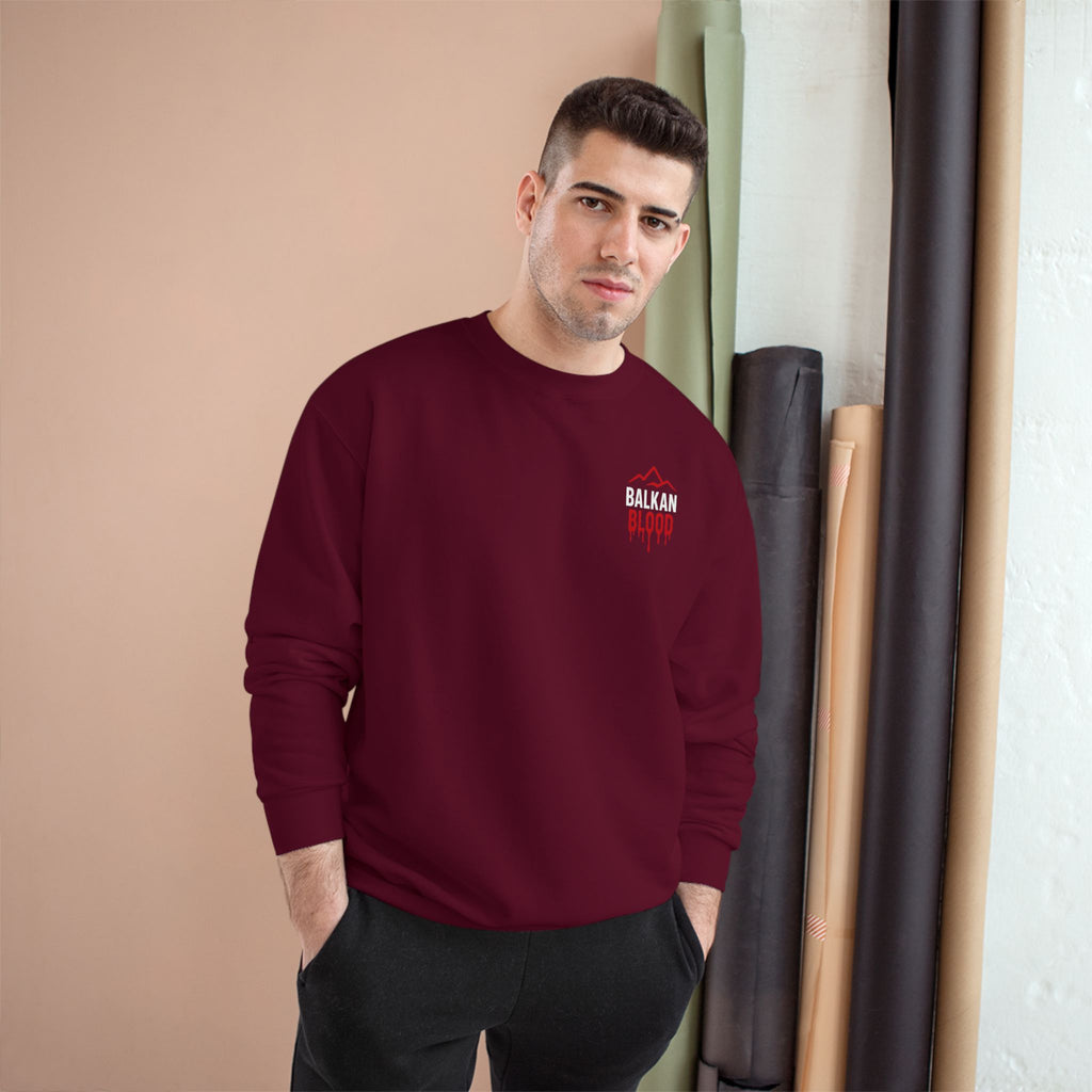 Balkan Blood Champion Sweatshirt - Cozy Urban Style