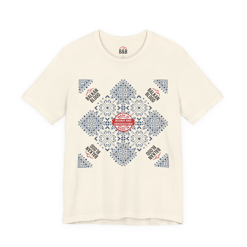 Bosnia Heritage Unisex Tee, Travel Shirt, Cultural Pride, Souvenir T-Shirt, Gift for Travelers, Adventure Apparel
