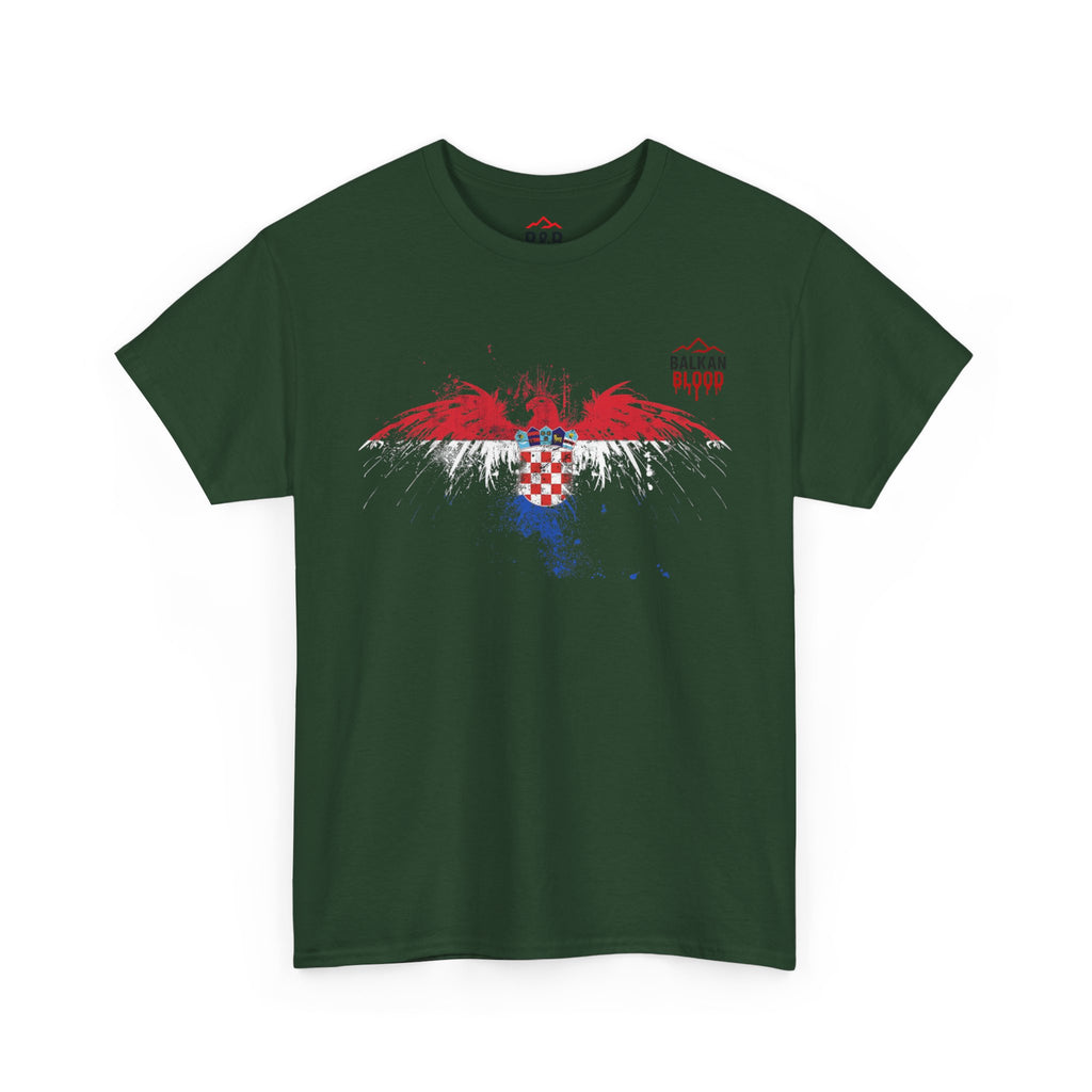 Croatia/Zagreb Unisex Heavy Cotton Tee
