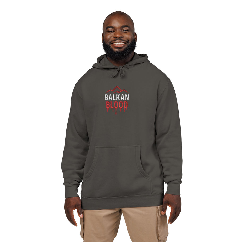Unisex Pigment-Dyed Hoodie (Embroidery)