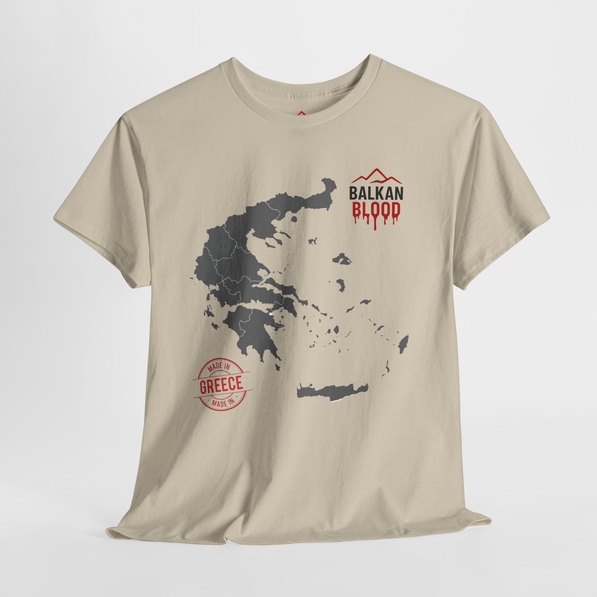 Grece/Balkan Blood Tee | Unisex Heavy Cotton T-Shirt