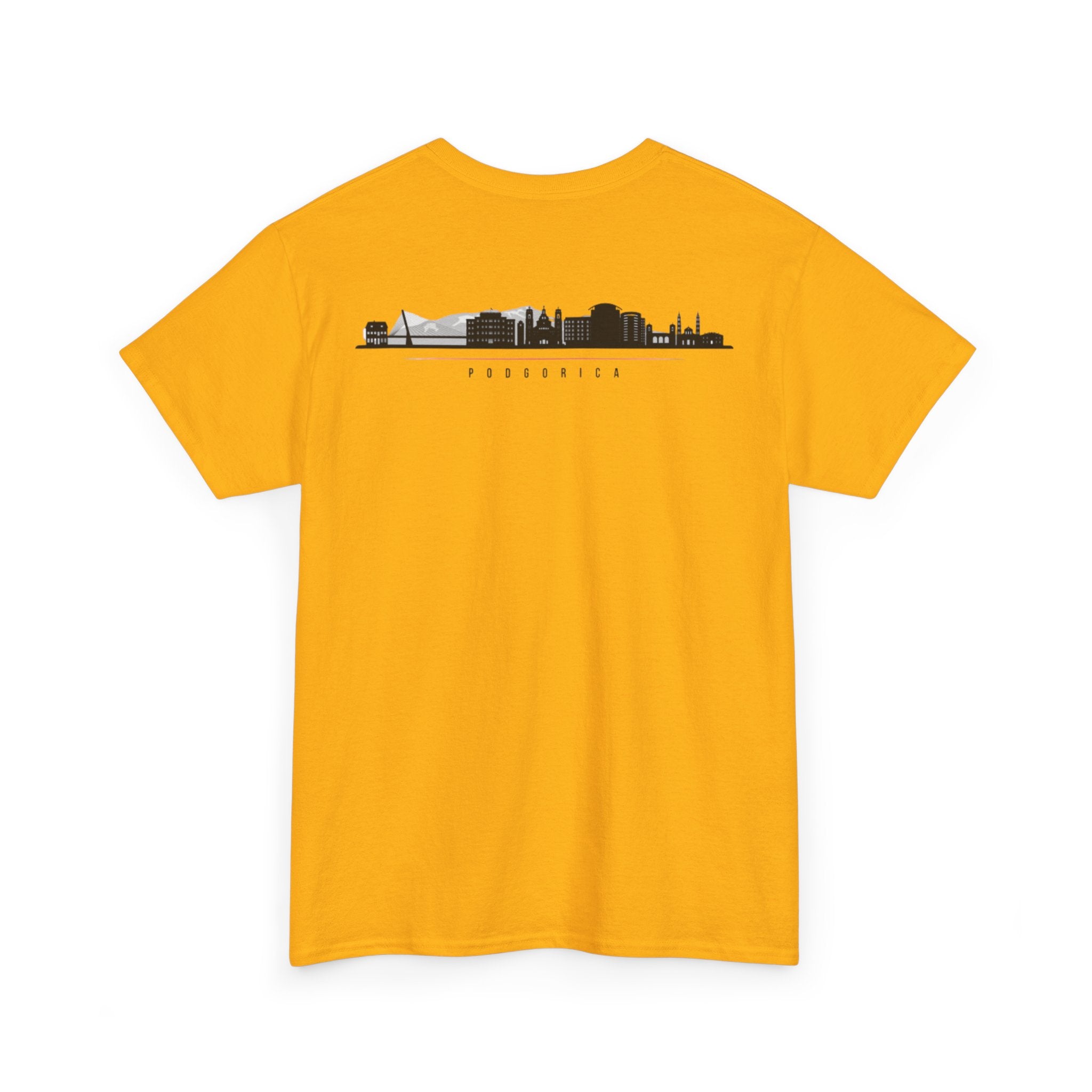 Montenegro/Balkan Blood Unisex Heavy Cotton Tee, Vintage Style Shirt, Graphic Tee, Travel Souvenir, Gift for Heritage Lovers