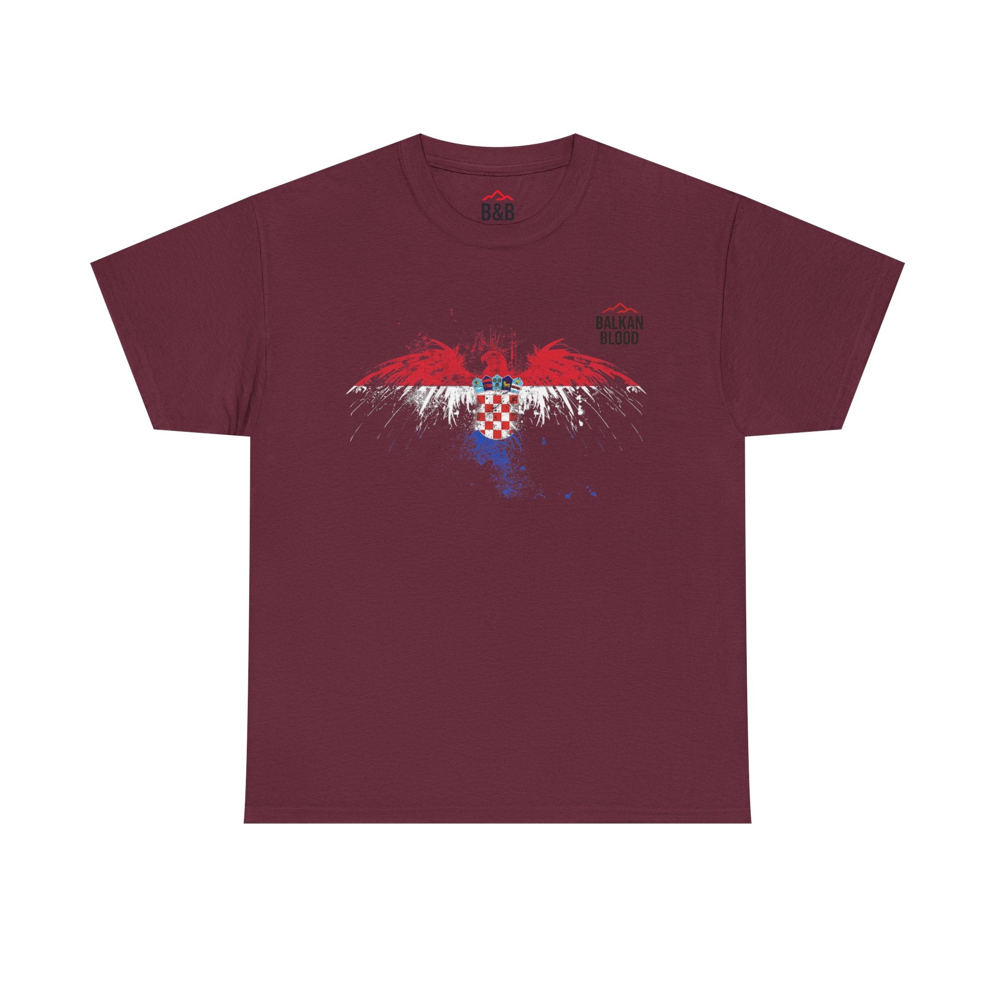 Croatia/Zagreb Unisex Heavy Cotton Tee