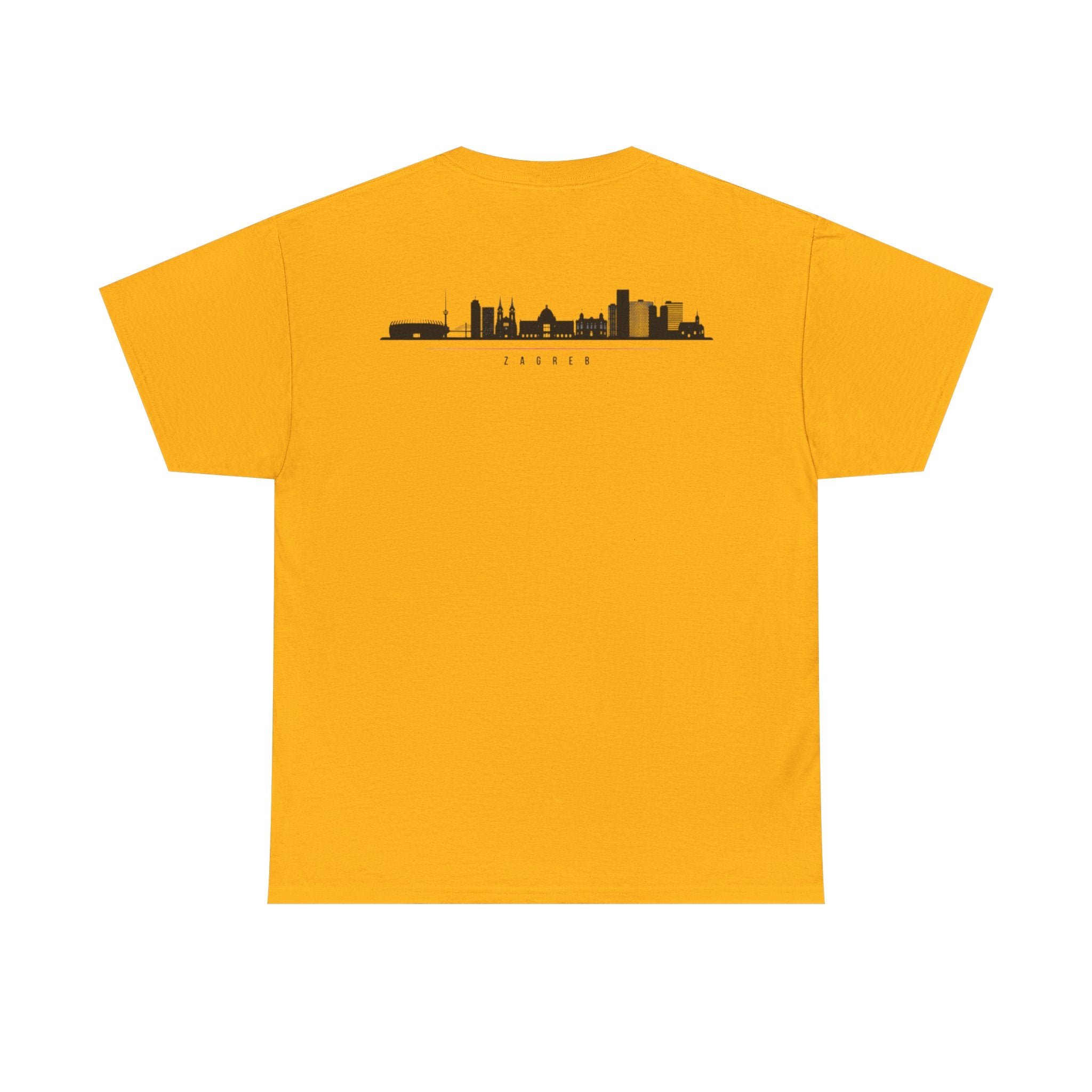 Croatia/Zagreb Unisex Heavy Cotton Tee