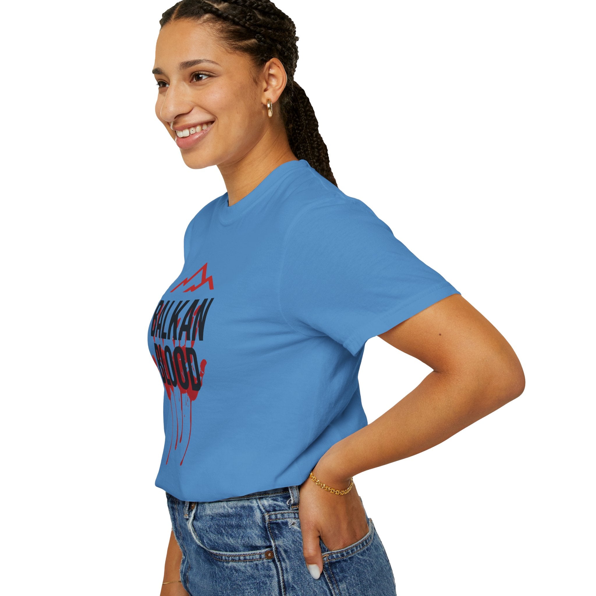 Balkan Blood Graphic T-Shirt, Unisex Streetwear, Fashion Statement Tee, Edgy Gift for Music Lovers, Halloween Apparel