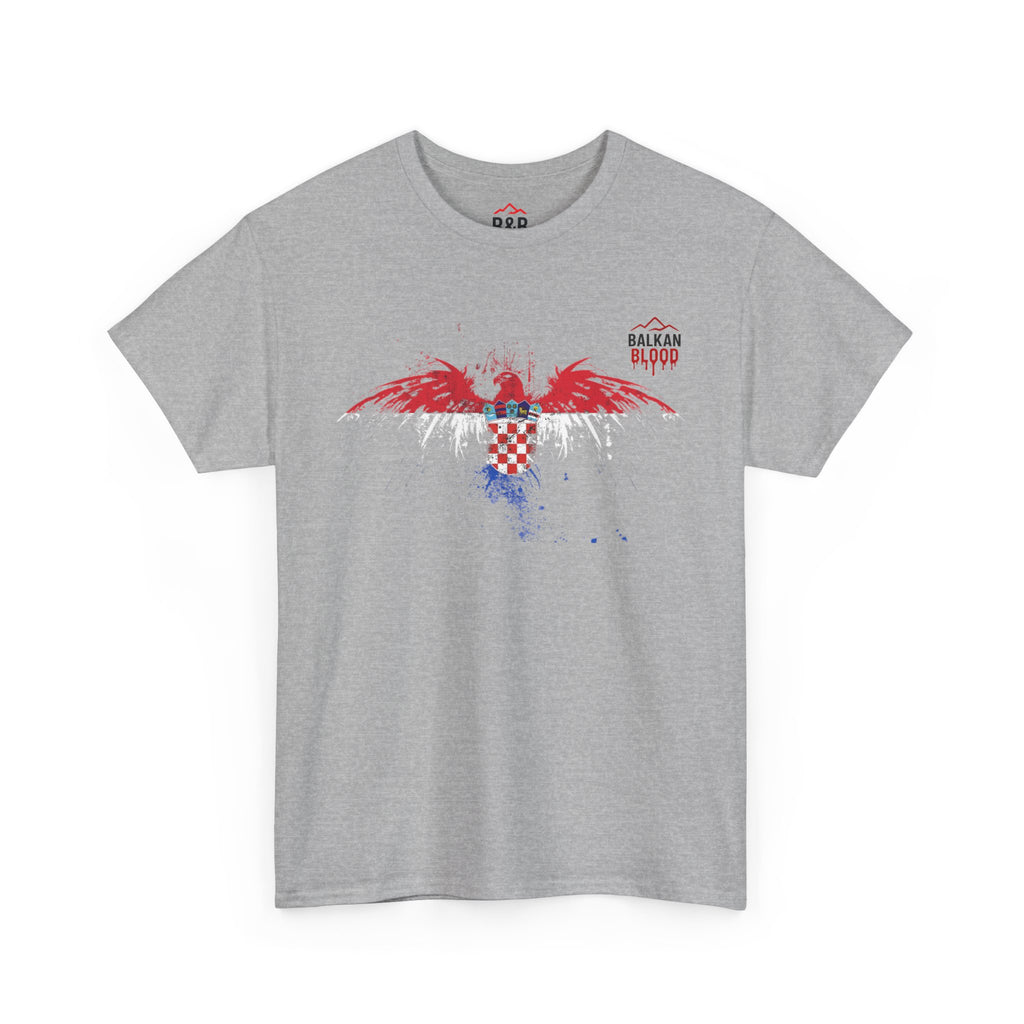 Croatia/Zagreb Unisex Heavy Cotton Tee