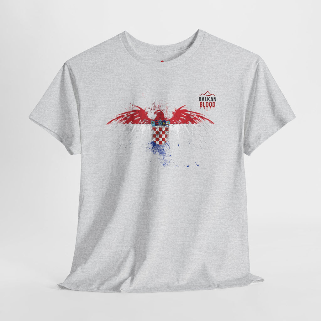 Croatia/Zagreb Unisex Heavy Cotton Tee
