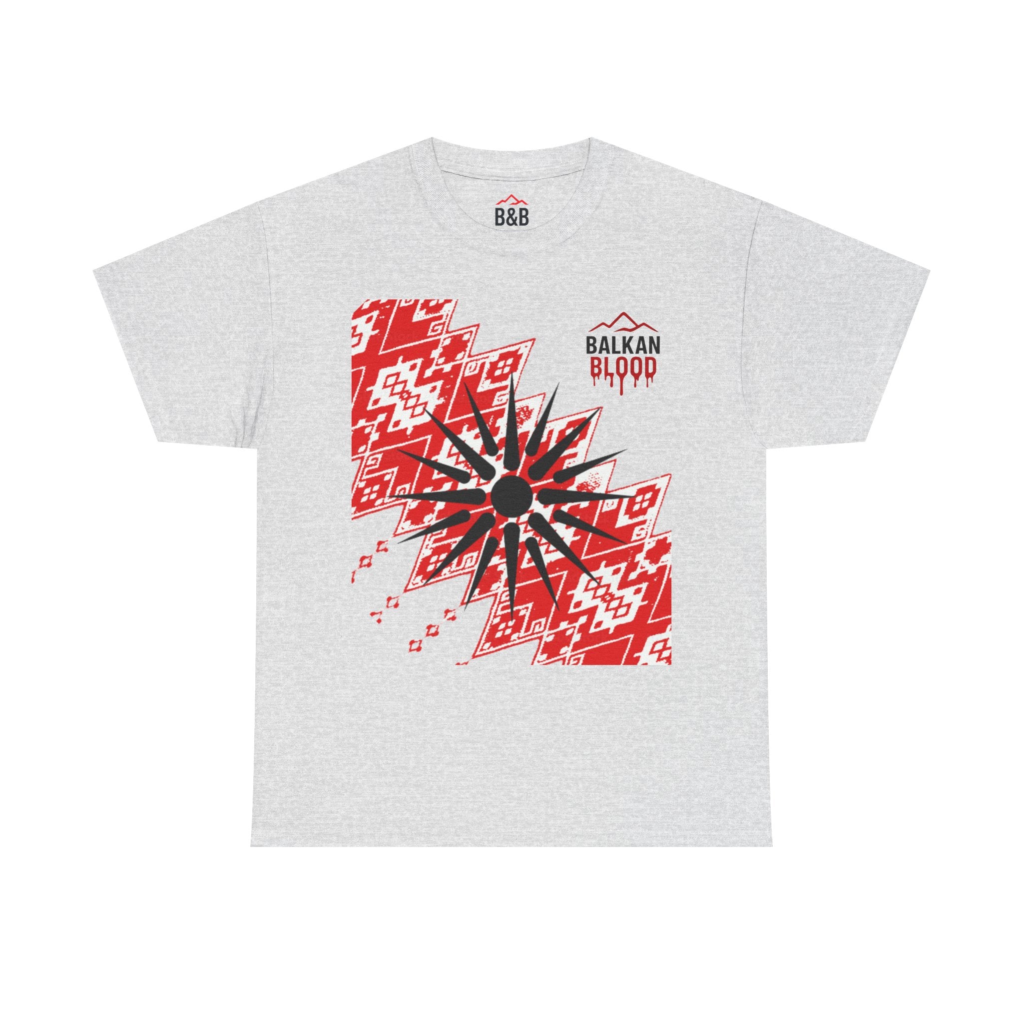 Macedonian Balkan Blood Unisex Heavy Cotton Tee