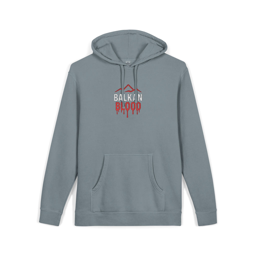 Unisex Pigment-Dyed Hoodie (Embroidery)