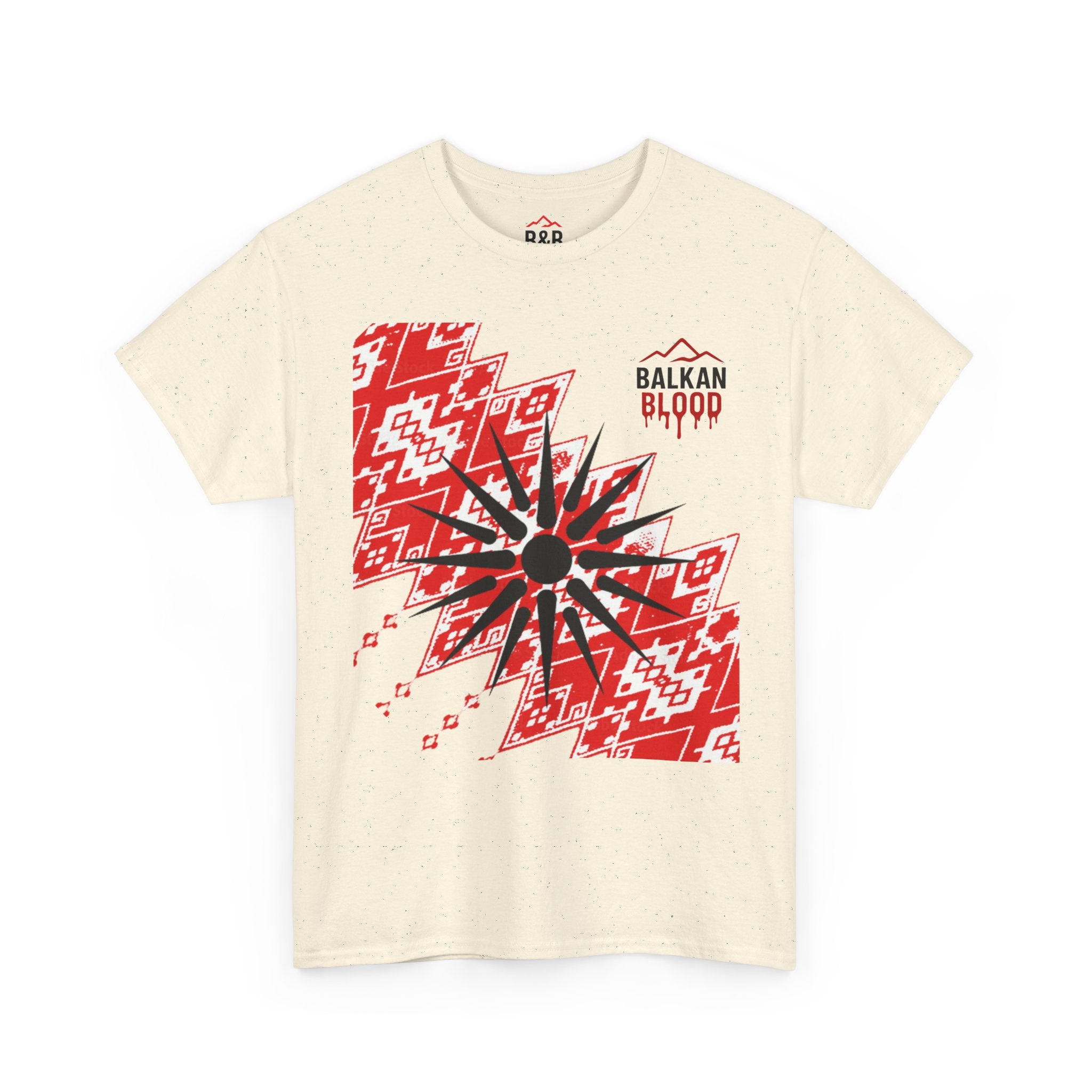 Macedonian Balkan Blood Unisex Heavy Cotton Tee