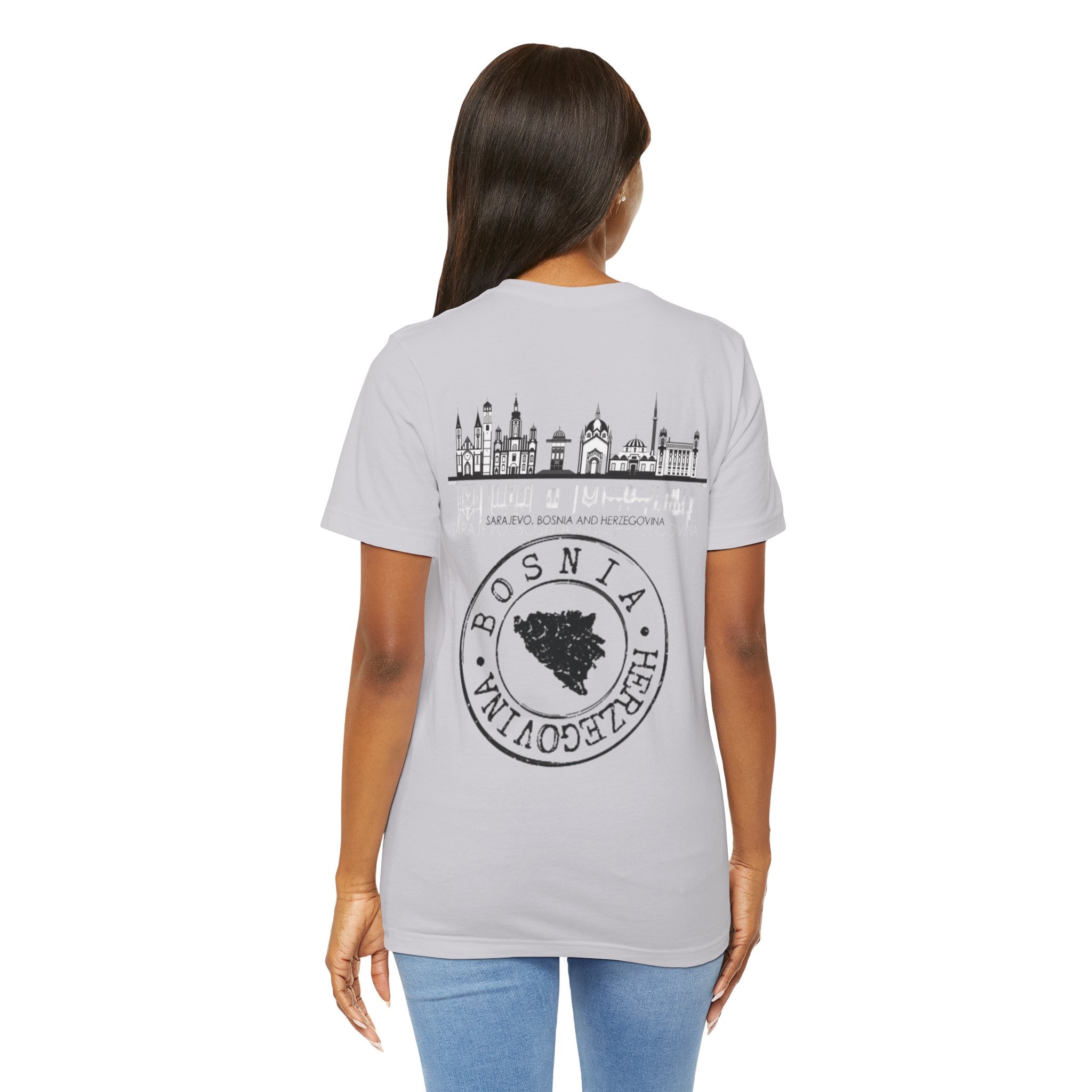 Bosnia Heritage Unisex Tee, Cultural Pride,