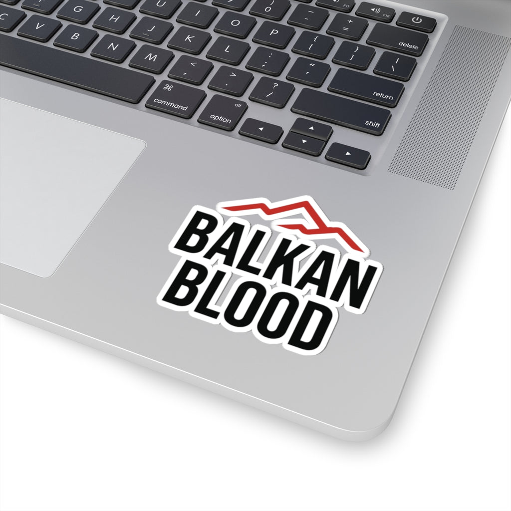 Balkan Blood Kiss-Cut Stickers - Perfect for Mountain Lovers, Travelers, and Adventurers, Laptop Decal, Car Sticker, Gift Idea