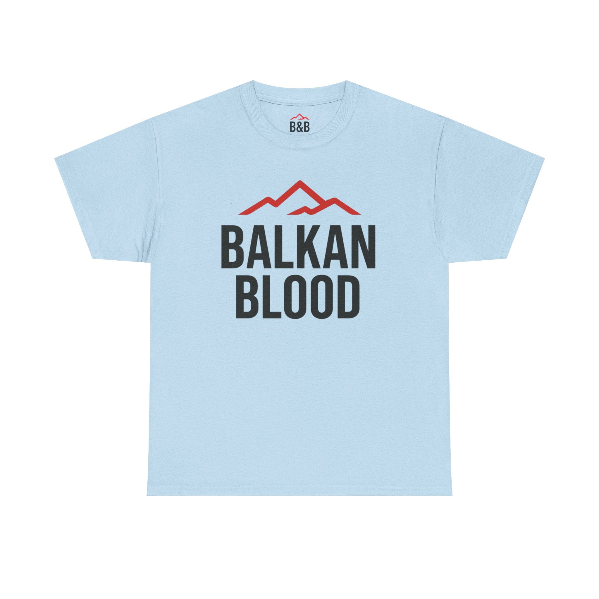 Balkan Blood Unisex Heavy Cotton Tee | Heritage Shirt, Travel Tee, Gift for Balkan Lovers, Cultural Pride, Casual Wear