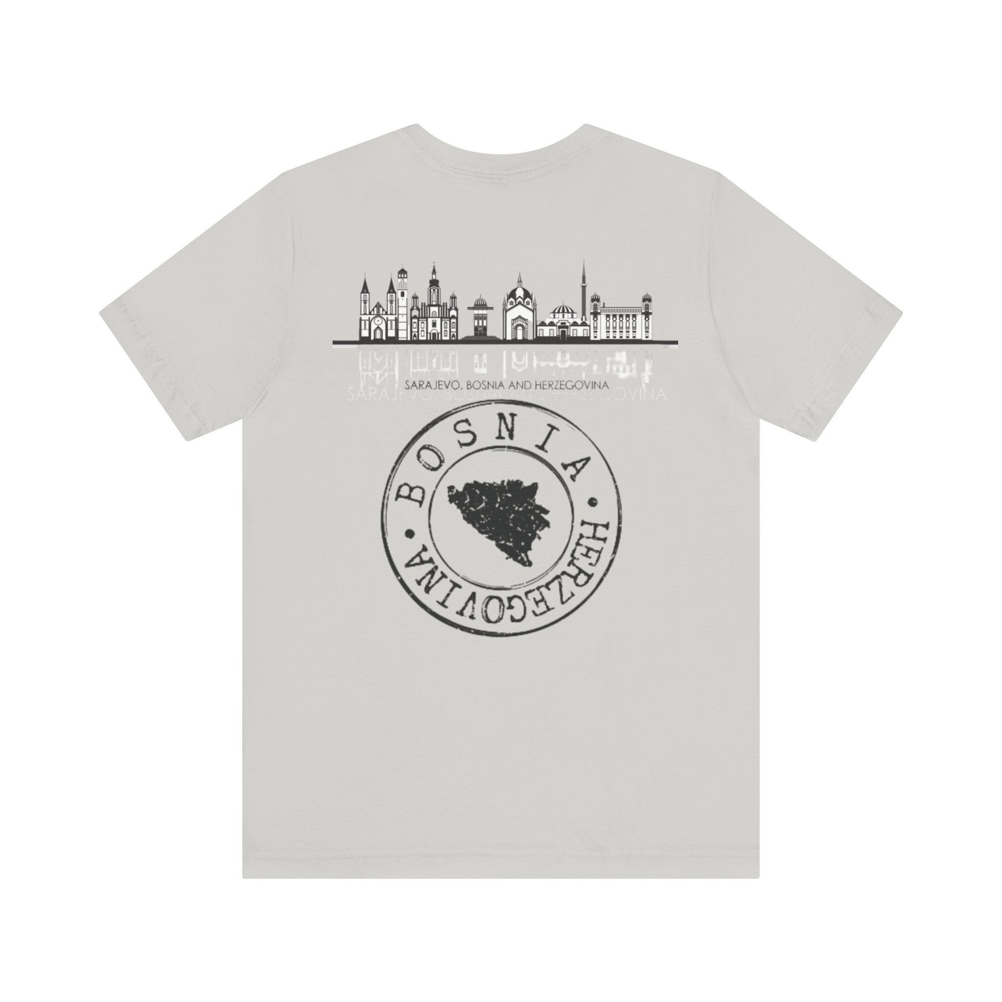 Bosnia Heritage Unisex Tee, Travel Shirt, Cultural Pride, Souvenir T-Shirt, Gift for Travelers, Adventure Apparel