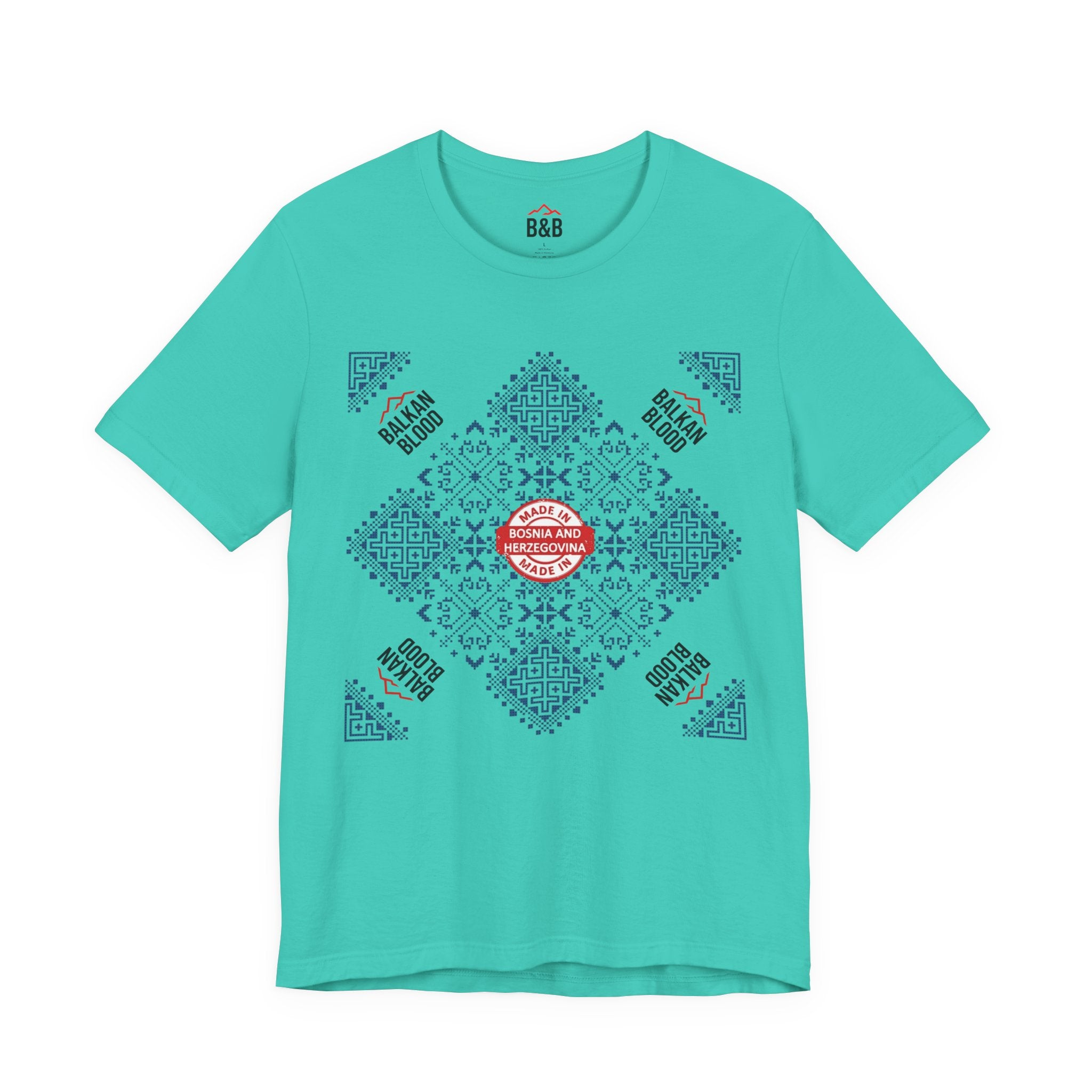 Bosnia Heritage Unisex Tee, Travel Shirt, Cultural Pride, Souvenir T-Shirt, Gift for Travelers, Adventure Apparel