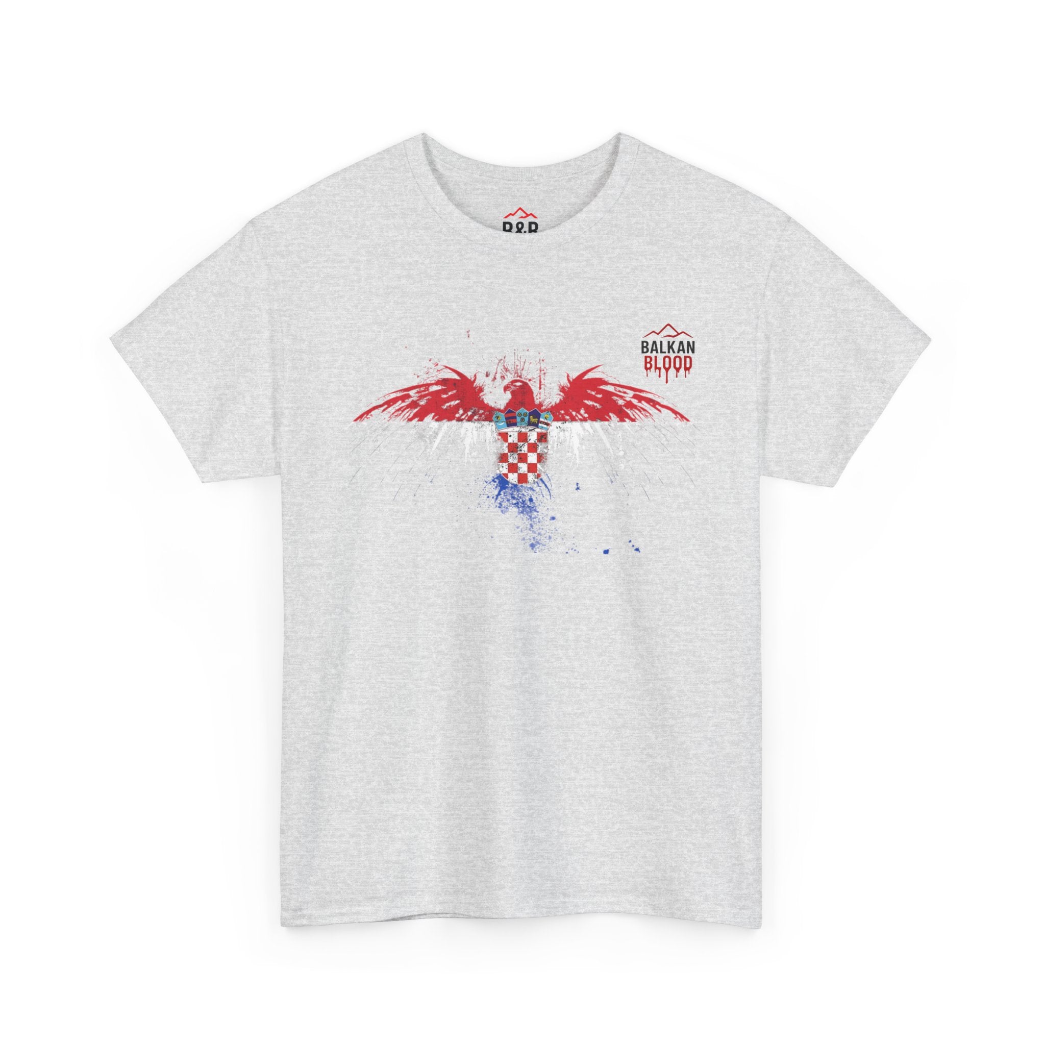 Croatia/Zagreb Unisex Heavy Cotton Tee