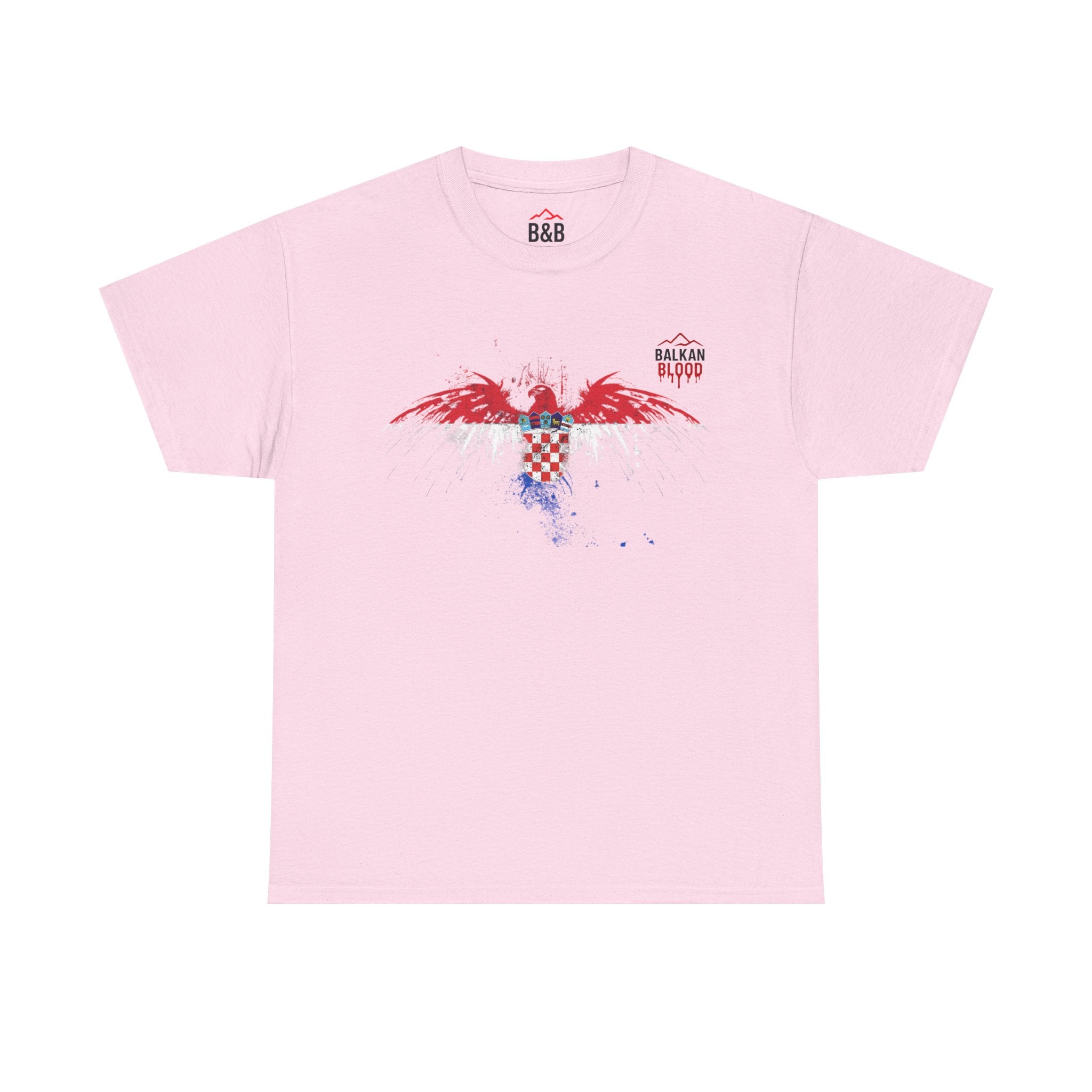 Croatia/Zagreb Unisex Heavy Cotton Tee