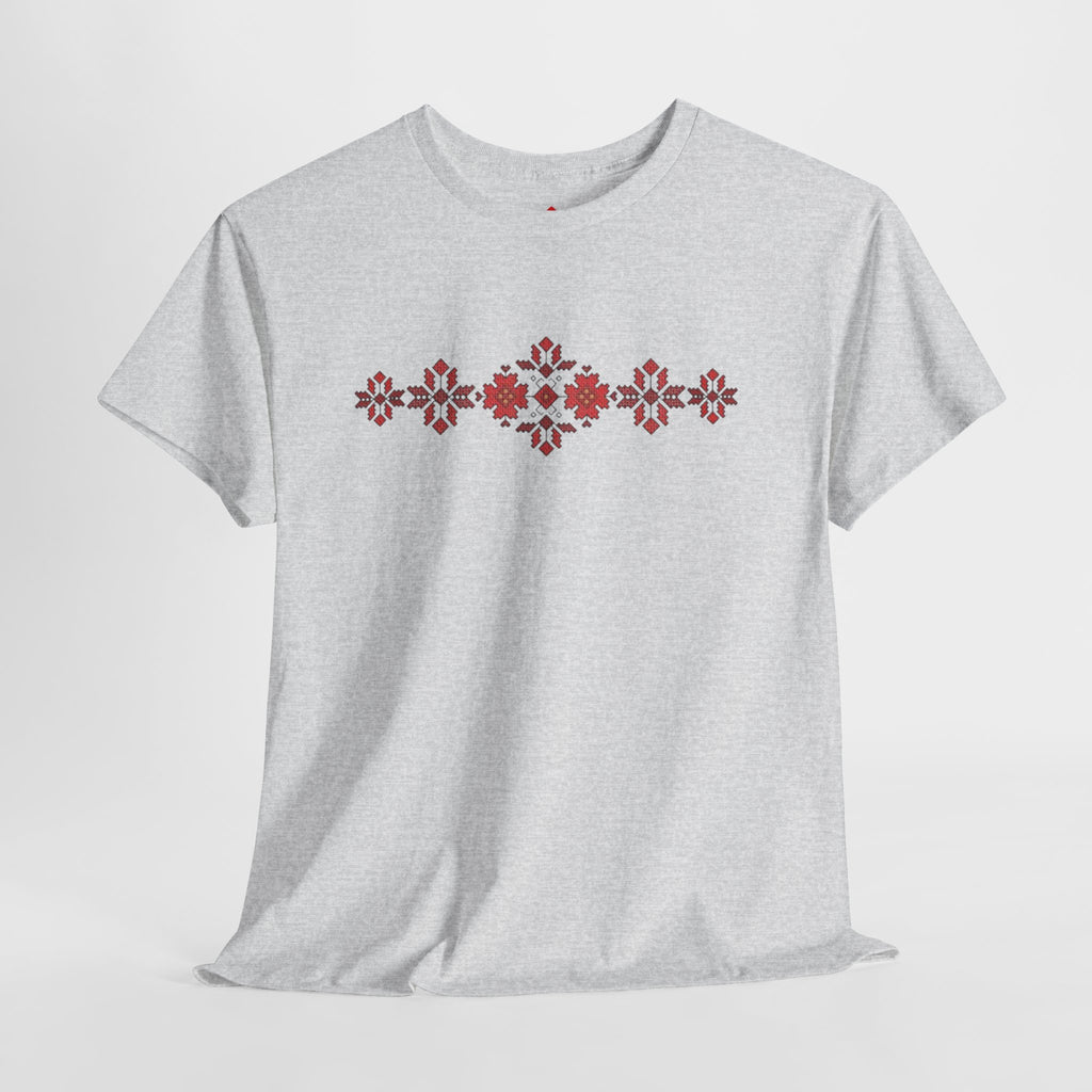 Traditional Balkan Emboidery — Red Mountain Motif