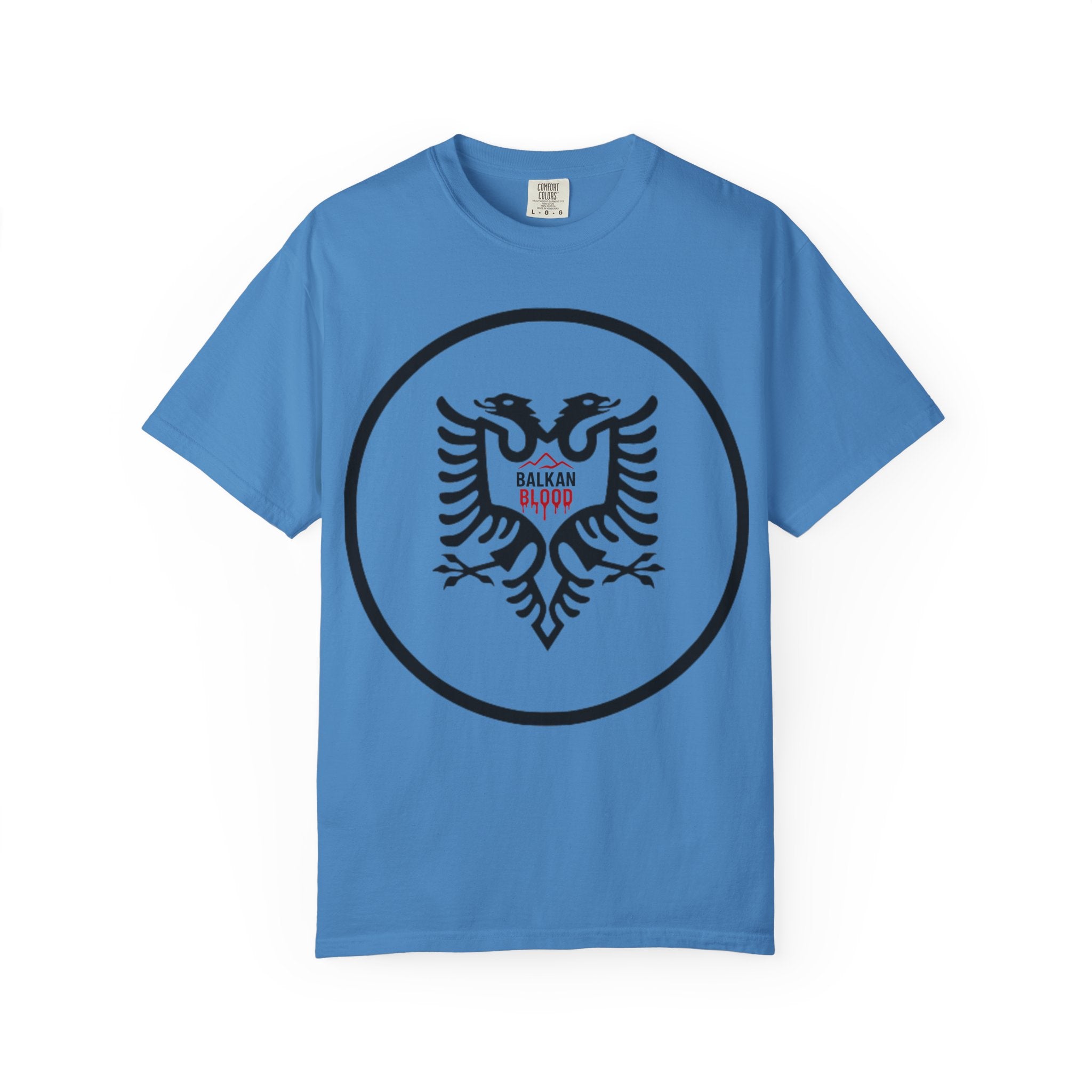 Albanian Balkan Heritage T-Shirt - Unisex Garment-Dyed Tee