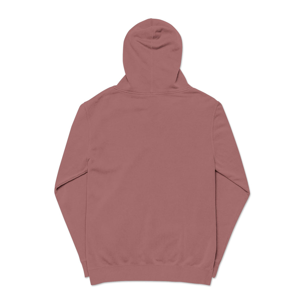 Unisex Pigment-Dyed Hoodie (Embroidery)