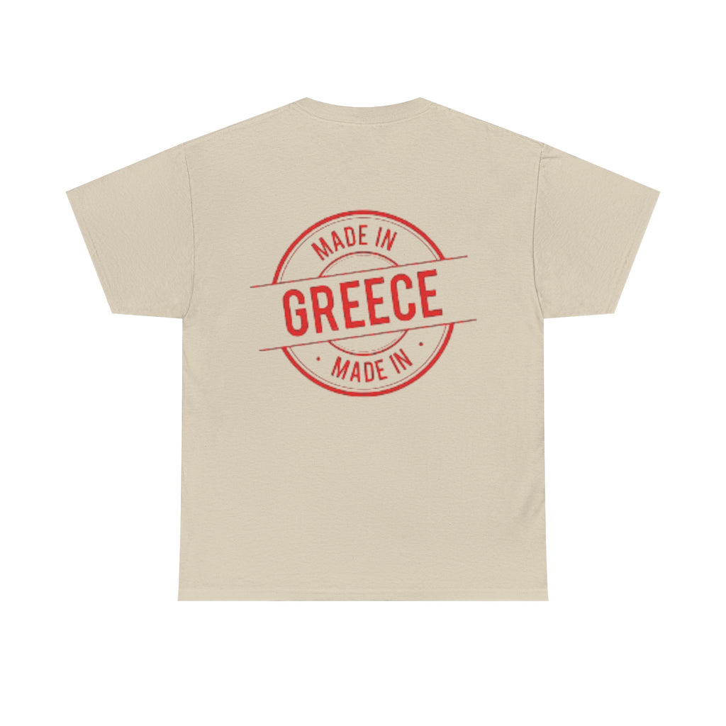Balkan Blood Tee | Unisex Heavy Cotton T-Shirt, Greece Souvenir Shirt, Travel Gift, Casual Wear, Unique Graphic Tee