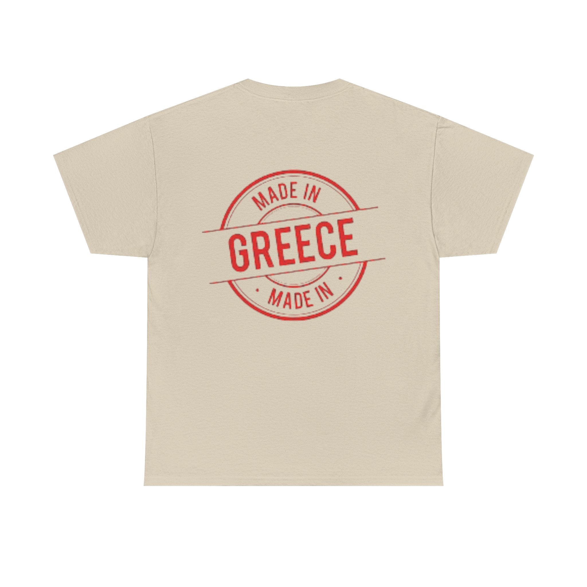 Balkan Blood Tee | Unisex Heavy Cotton T-Shirt, Greece Souvenir Shirt, Travel Gift, Casual Wear, Unique Graphic Tee