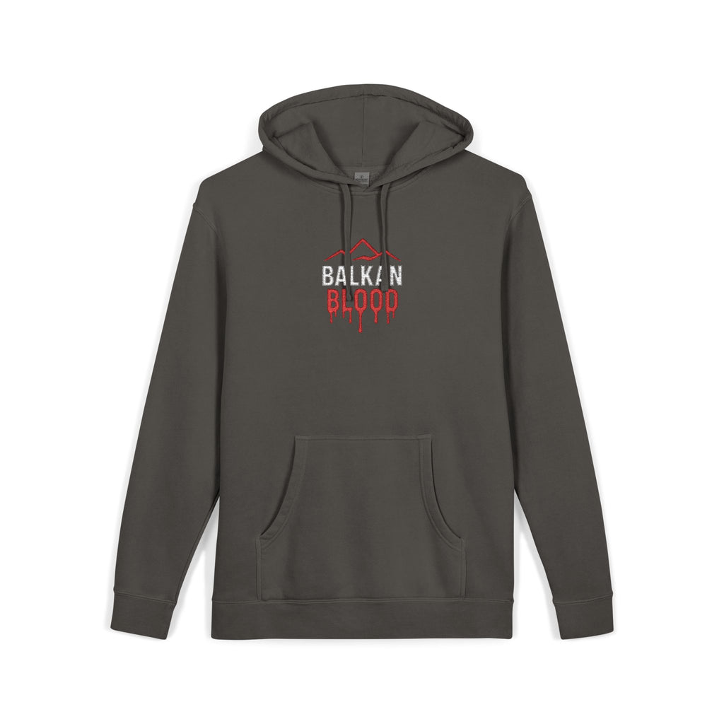 Unisex Pigment-Dyed Hoodie (Embroidery)