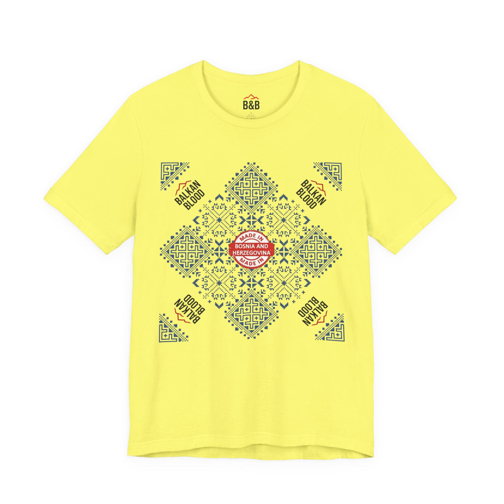 Bosnia Heritage Unisex Tee, Travel Shirt, Cultural Pride, Souvenir T-Shirt, Gift for Travelers, Adventure Apparel